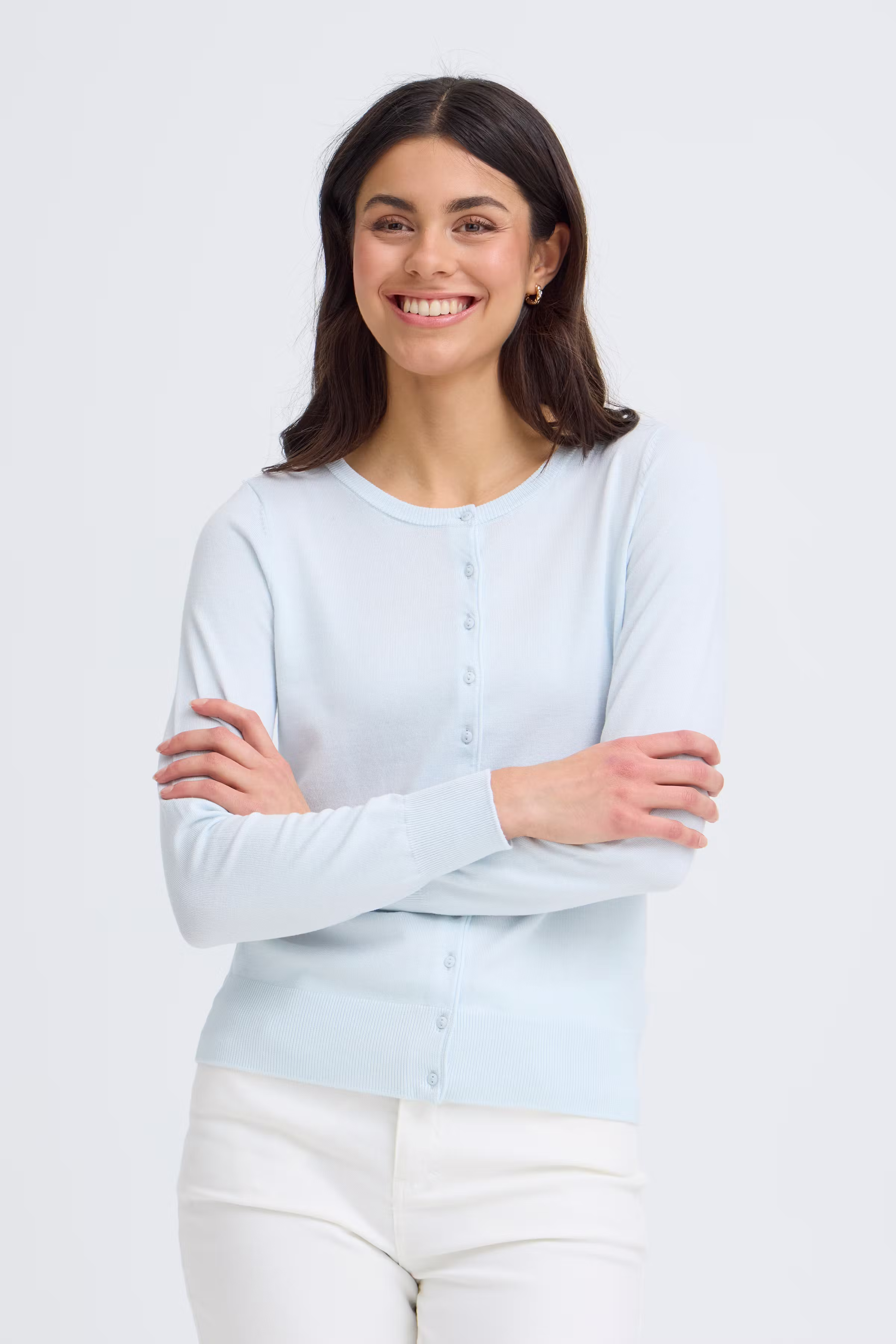 FRZubasic Cardigan LOOKBOOK FRONT 20604187-124303