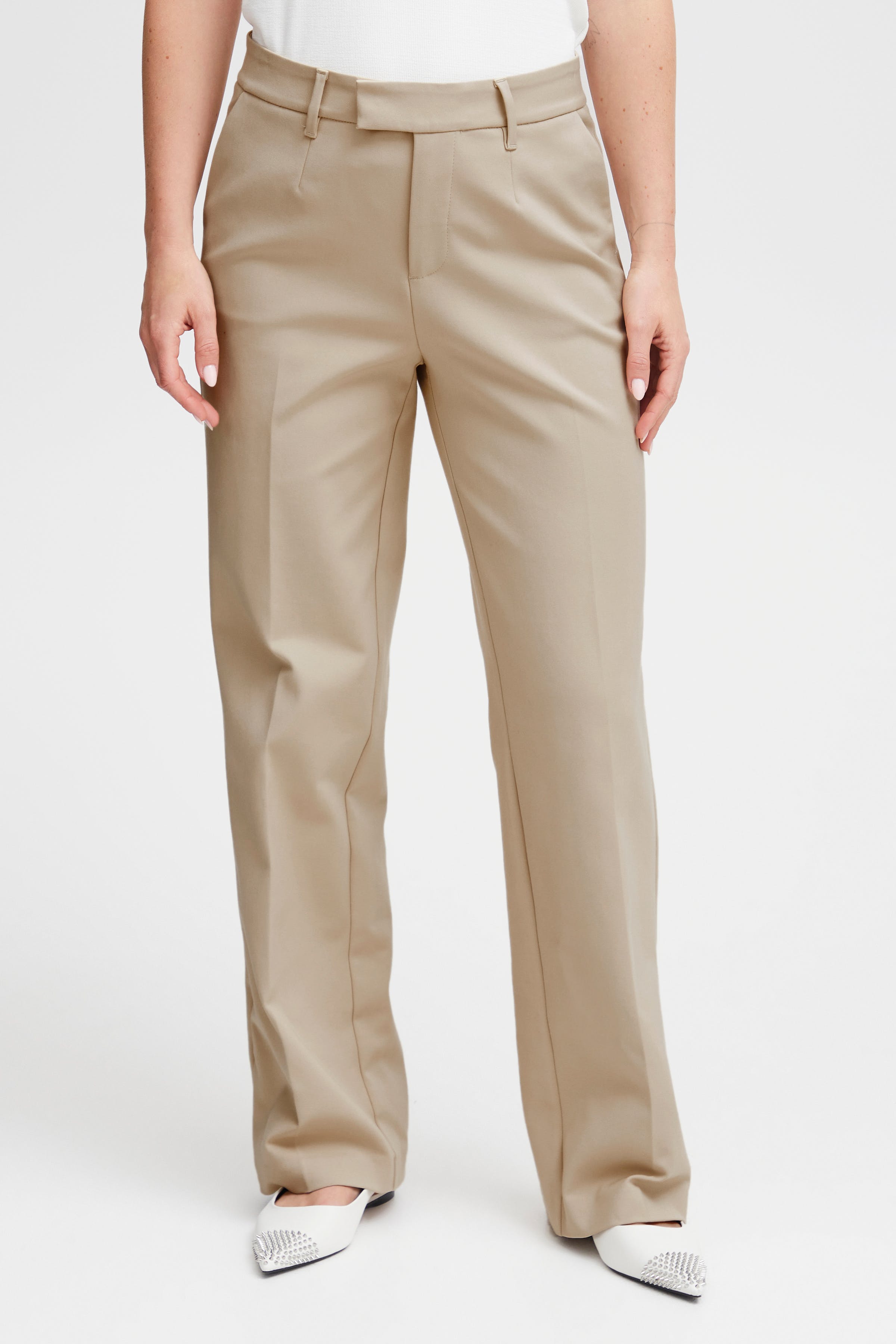 PZBINDY High Waist Wide Leg Byxor LOOKBOOK FRONT 50206519-151307