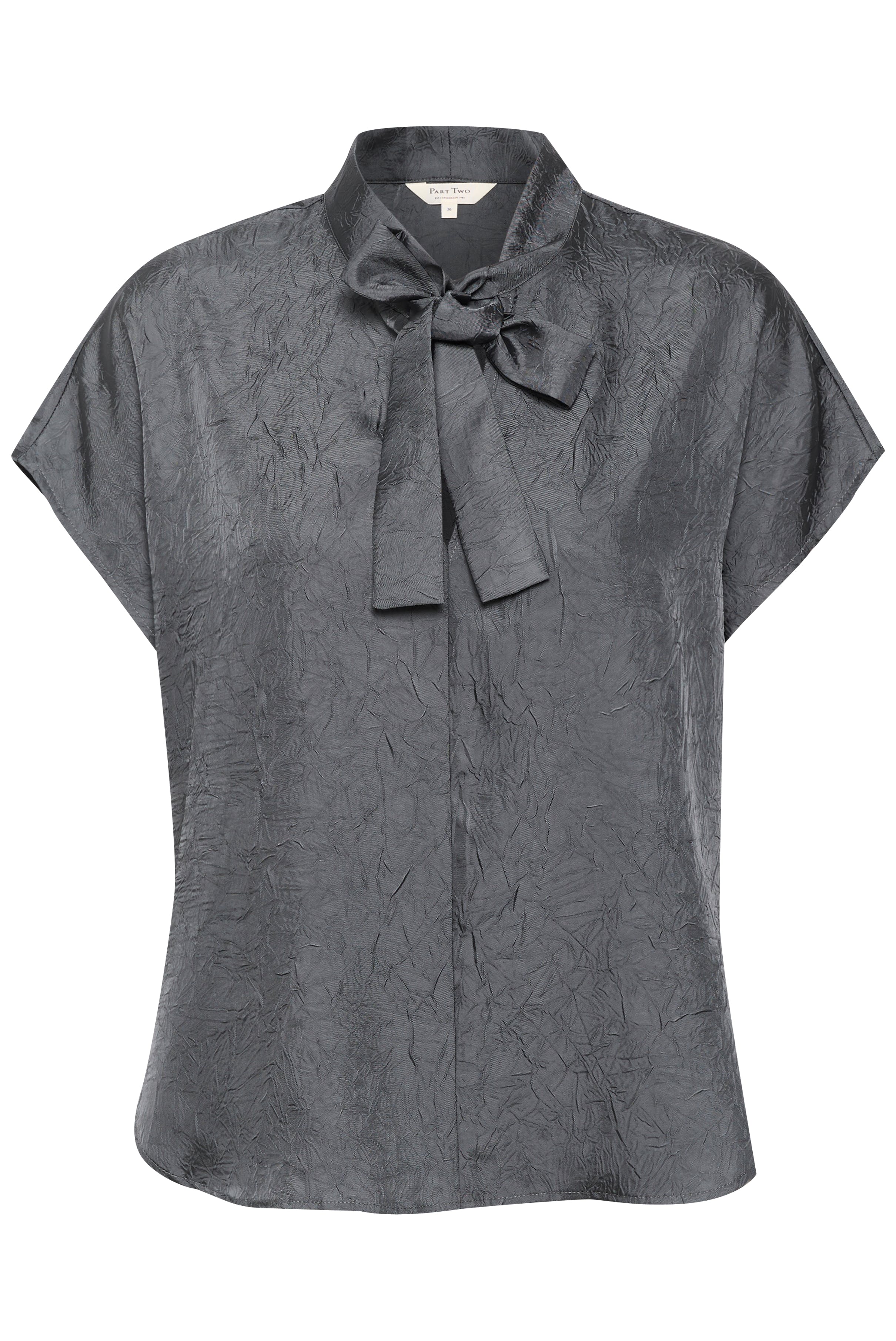 EstefaniaPW Short-sleeved blouse with a bow PACK FRONT 30308490-194215