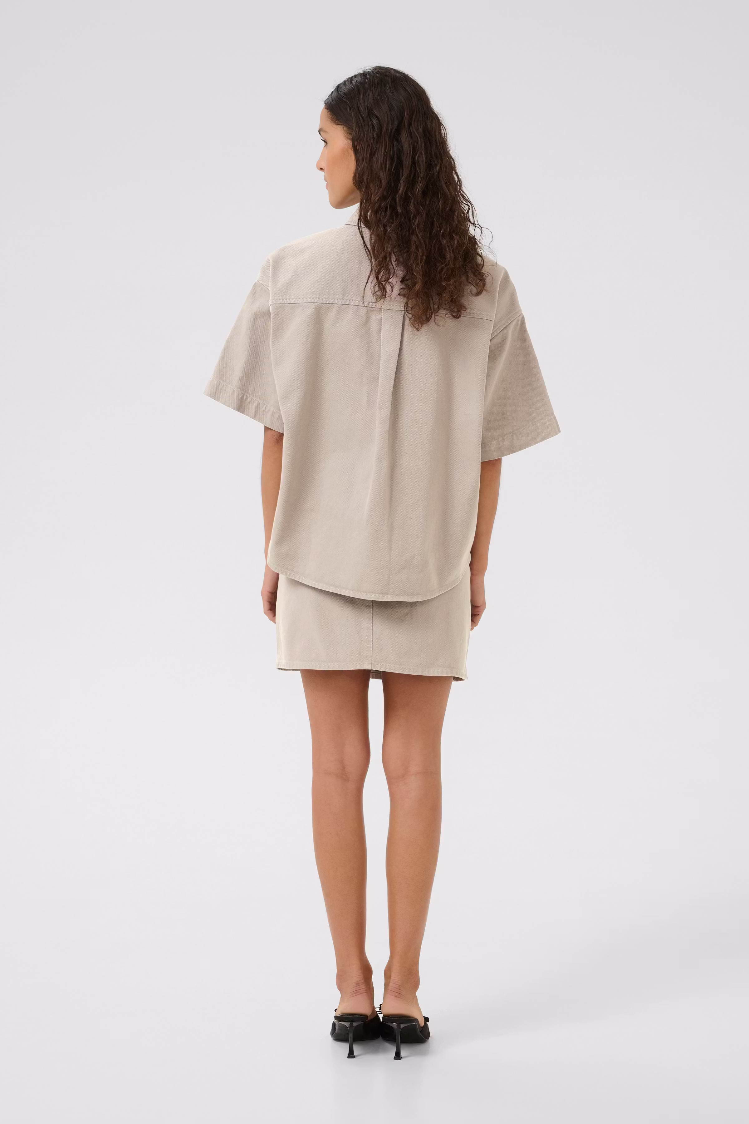 KBUnique Denim shirt LOOKBOOK BACK 10105361-165803