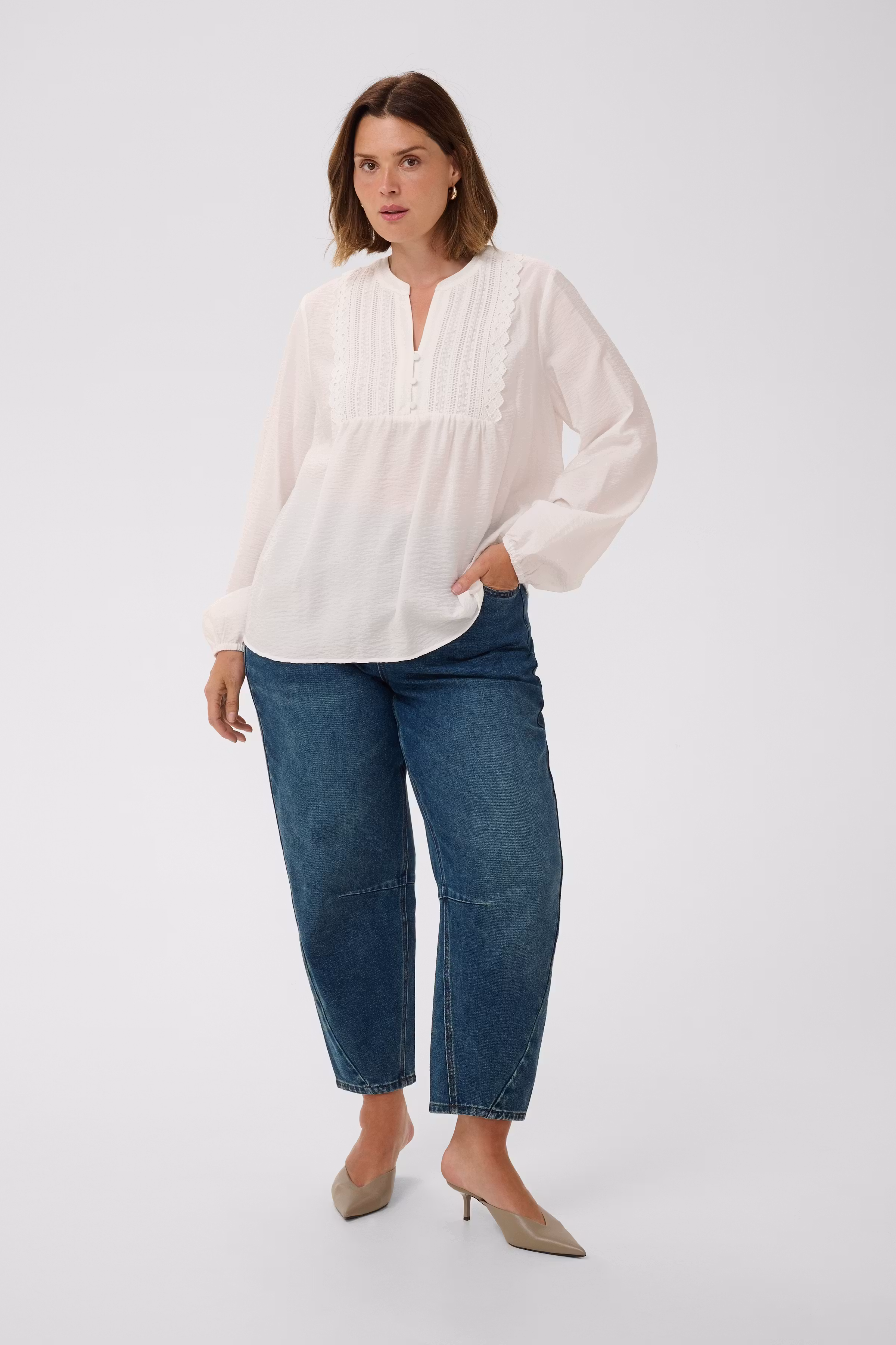 KCgaline Bluse LOOKBOOK FRONT 10584403-110602