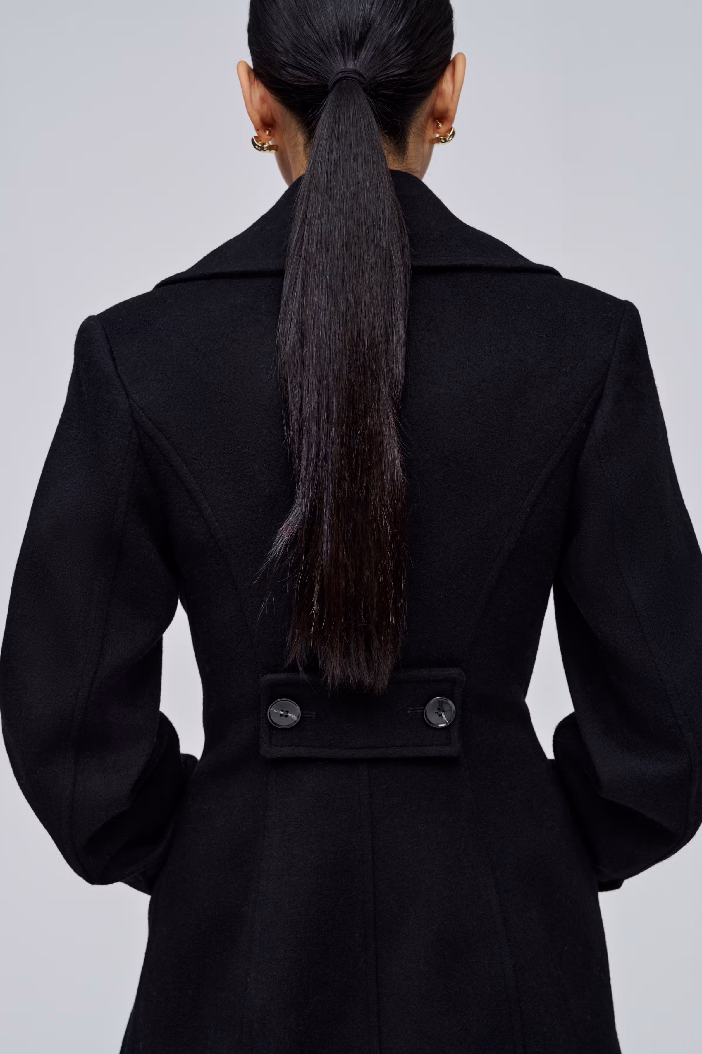 IOCalliope Coat LOOKBOOK BACK 30600043-BK999