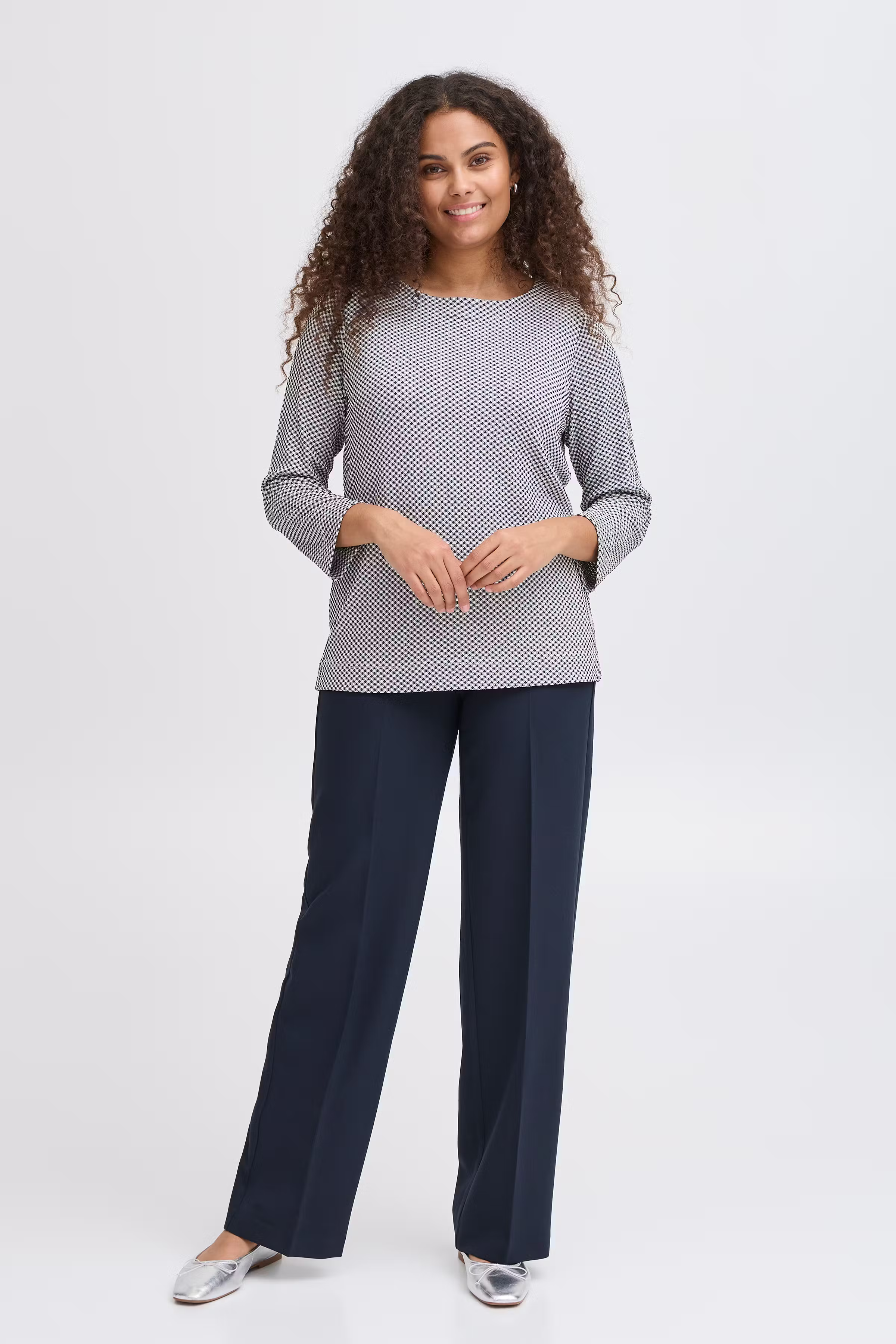 FRNIA Langermet T-shirt LOOKBOOK FRONT 20615578-200119