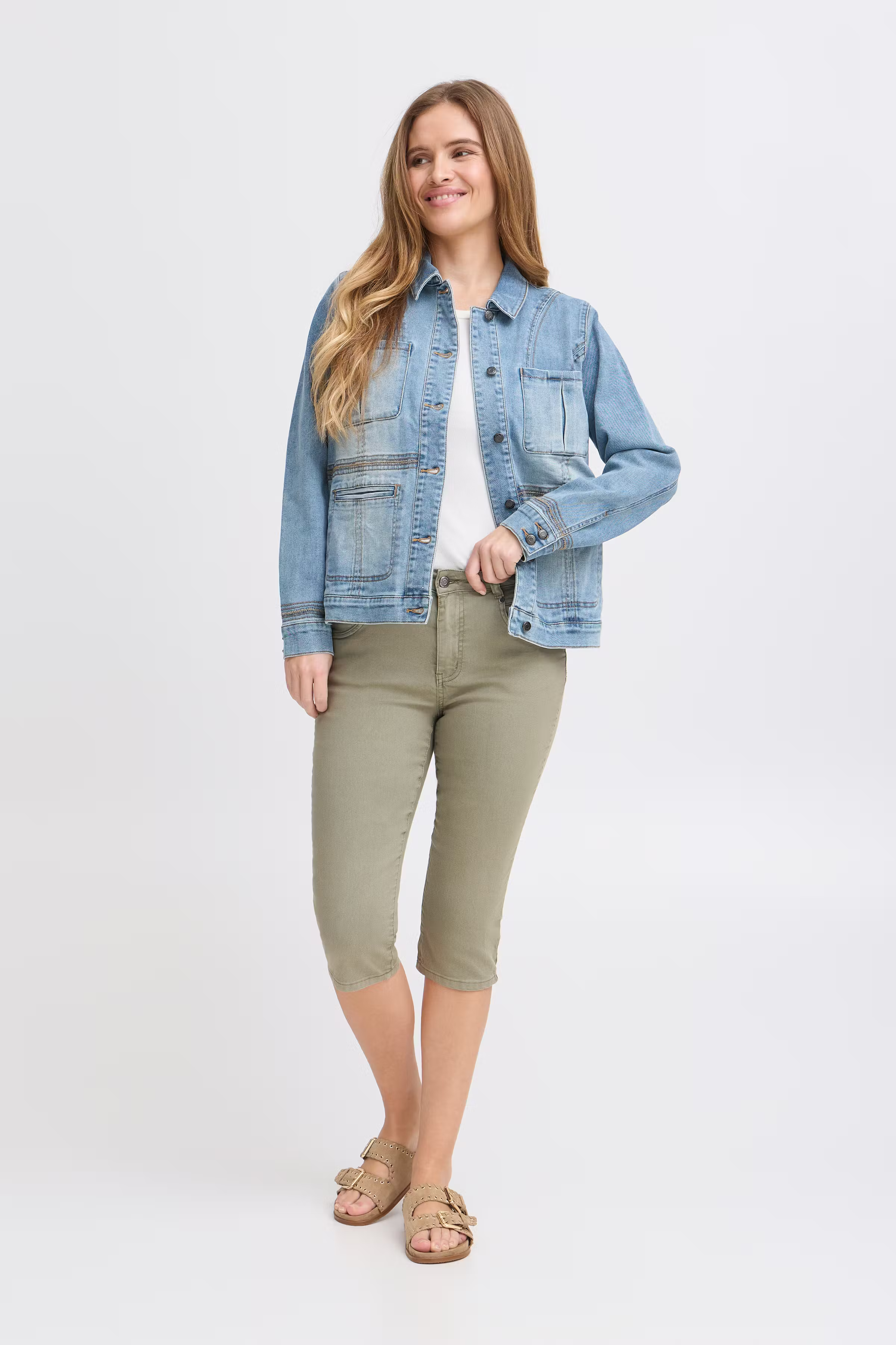 PZROSITA High Waist Broek LOOKBOOK FRONT 50208876-170613