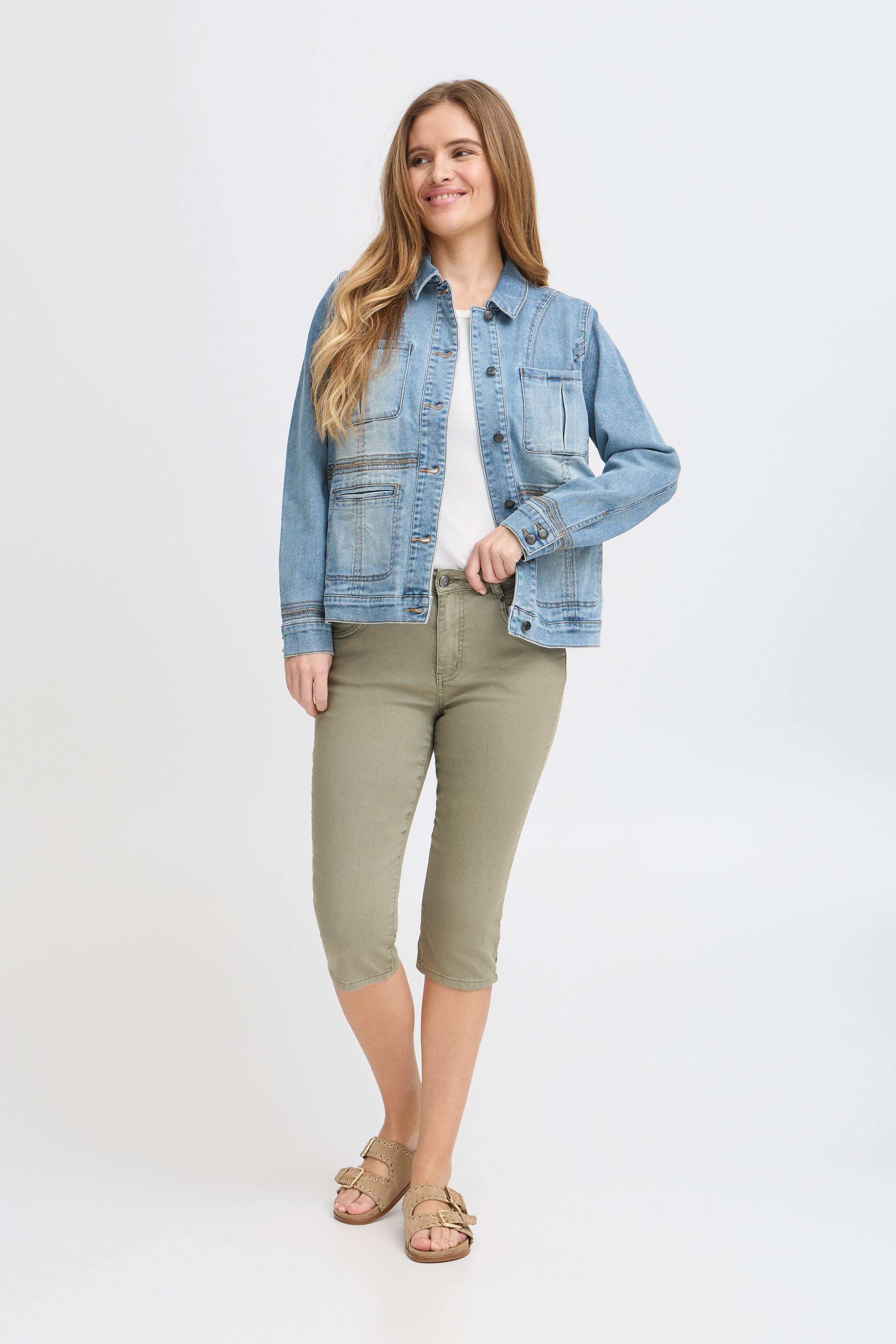 PZROSITA High Waist Trousers LOOKBOOK FRONT 50208876-170613