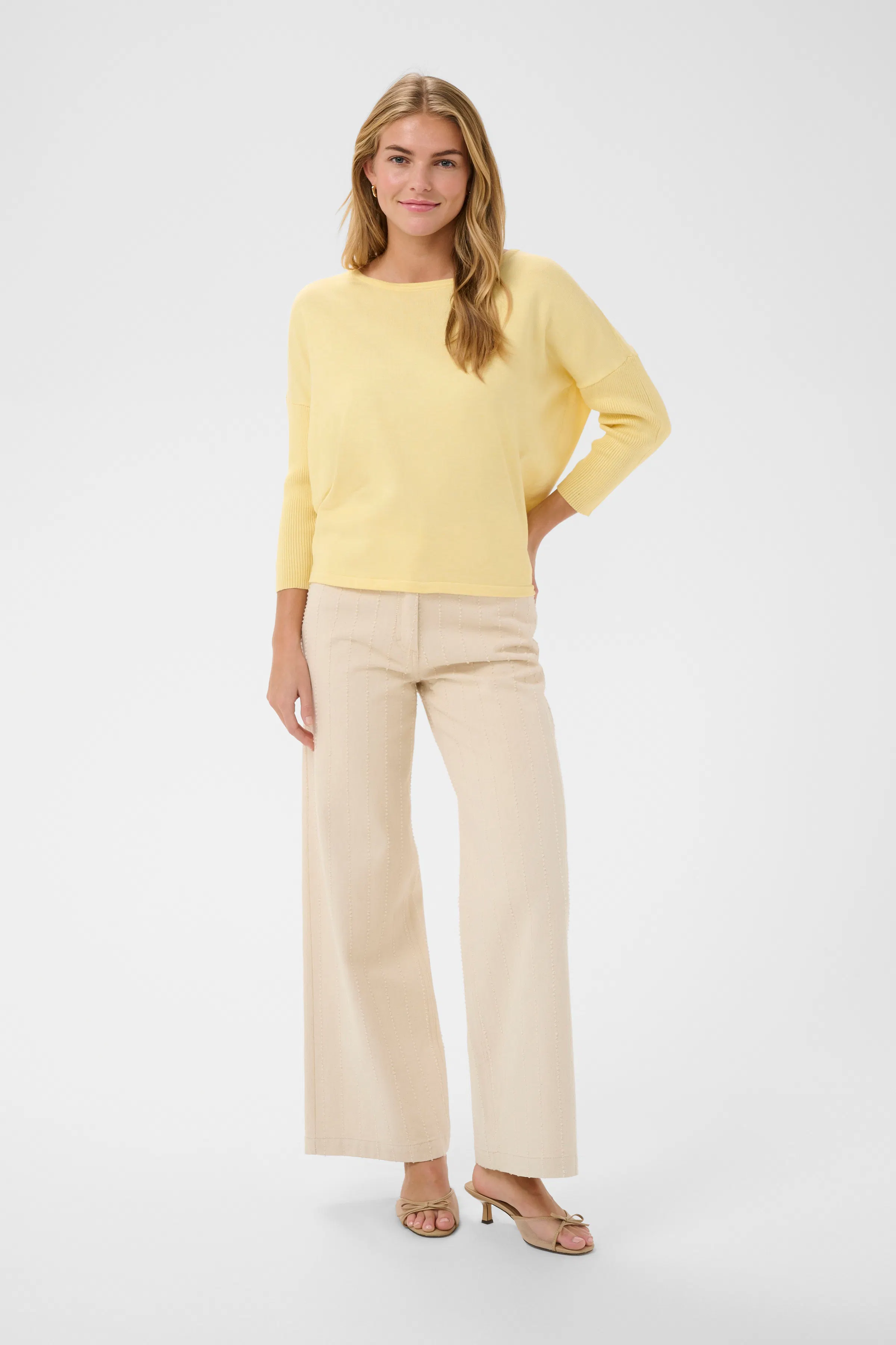 MilaSZ R-Neck Pullover LOOKBOOK FRONT 30500003-1207181