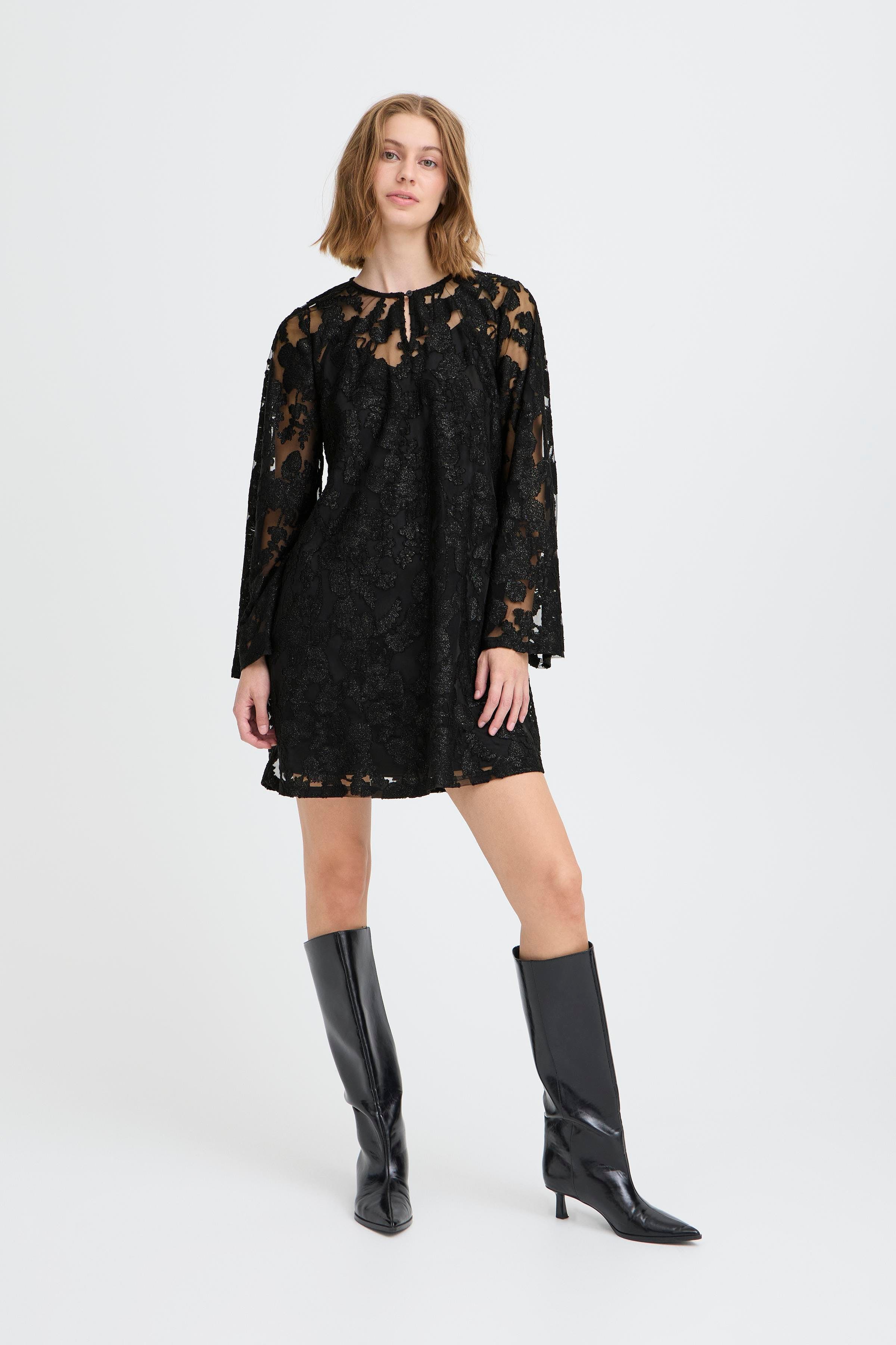 IHLINEO Kjole LOOKBOOK FRONT 20124710-194008