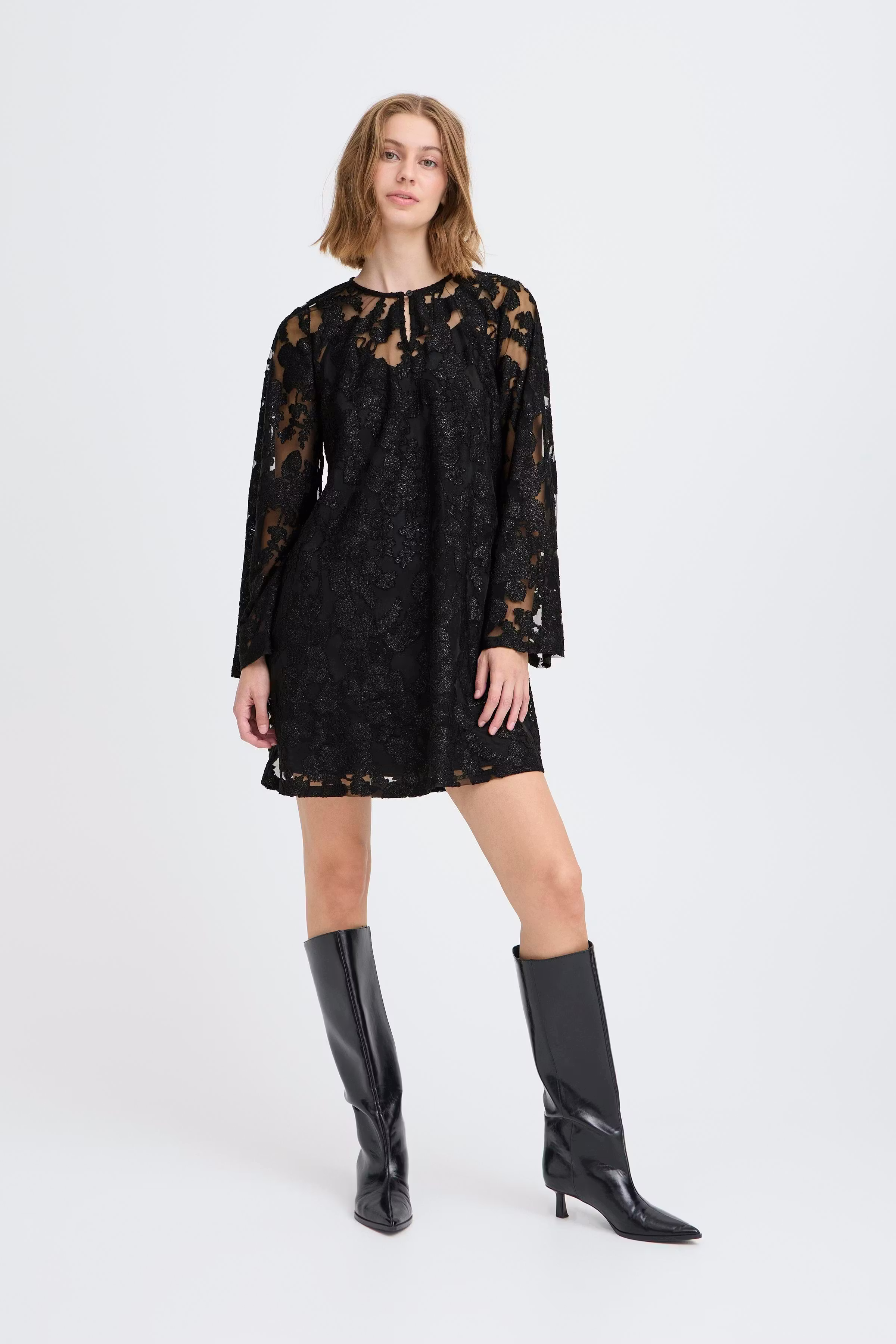 IHLINEO Kjole LOOKBOOK FRONT 20124710-194008