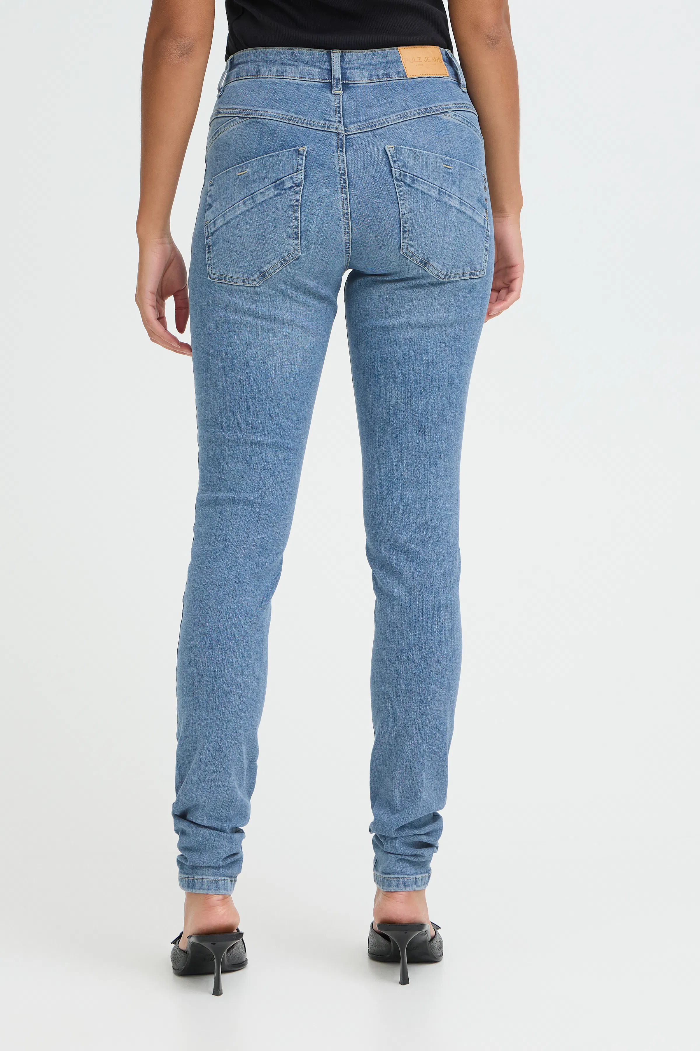 PZCARMEN HW Jeans Skinny Leg LOOKBOOK BACK 50204829-200008