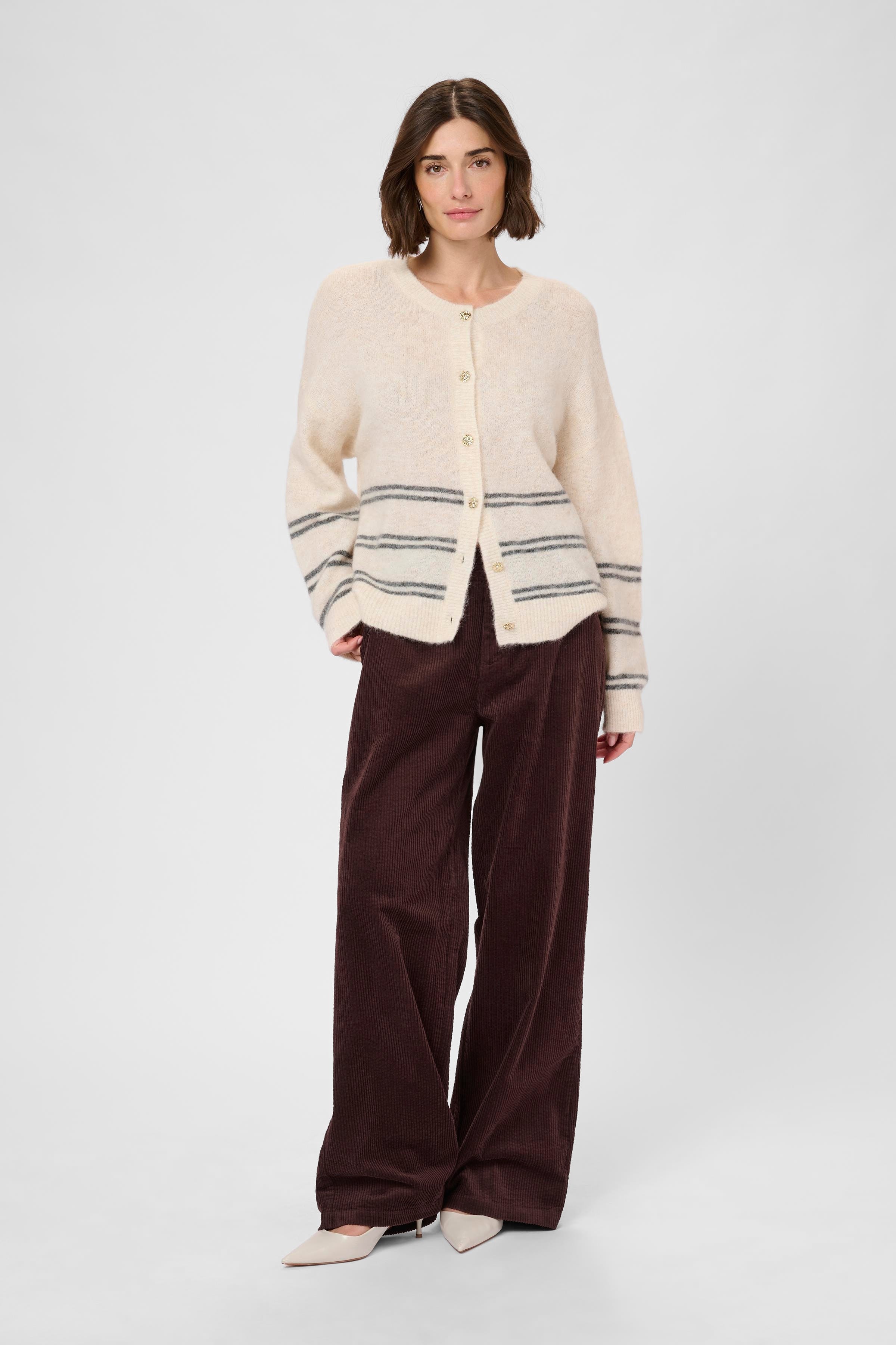 CUbaela Corduroy trousers LOOKBOOK FRONT 50112263-191317