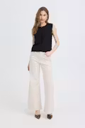 Pzannie High Waist Wide Leg Bukser