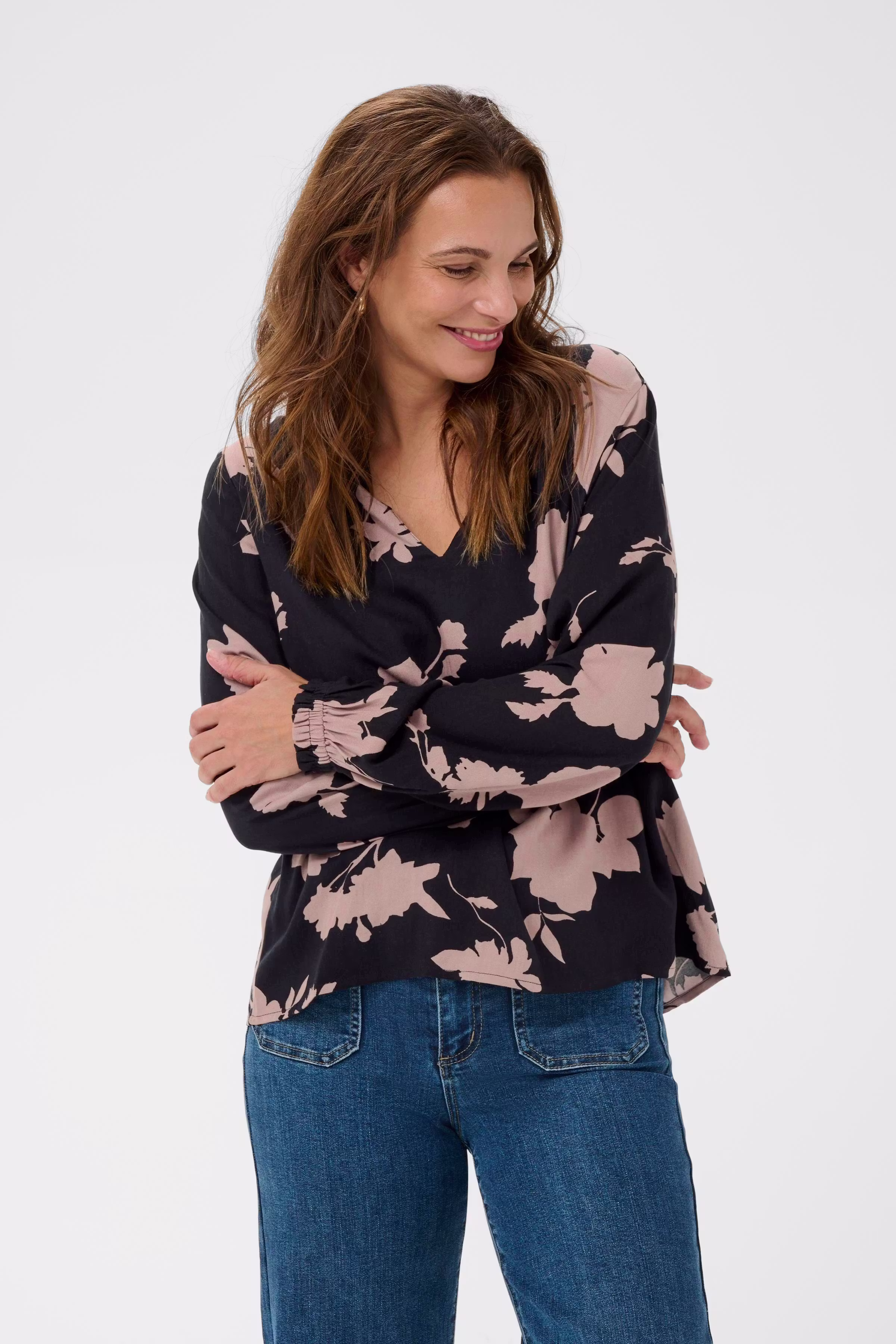 BPelisa Bluse LOOKBOOK FRONT 40200045-108651