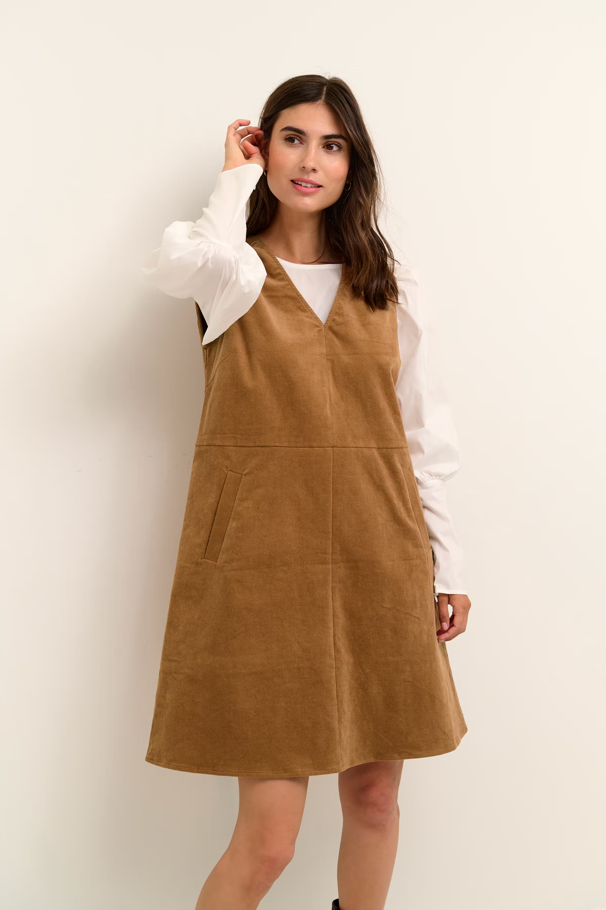 CUbalt Kjole LOOKBOOK FRONT 50109325-181030