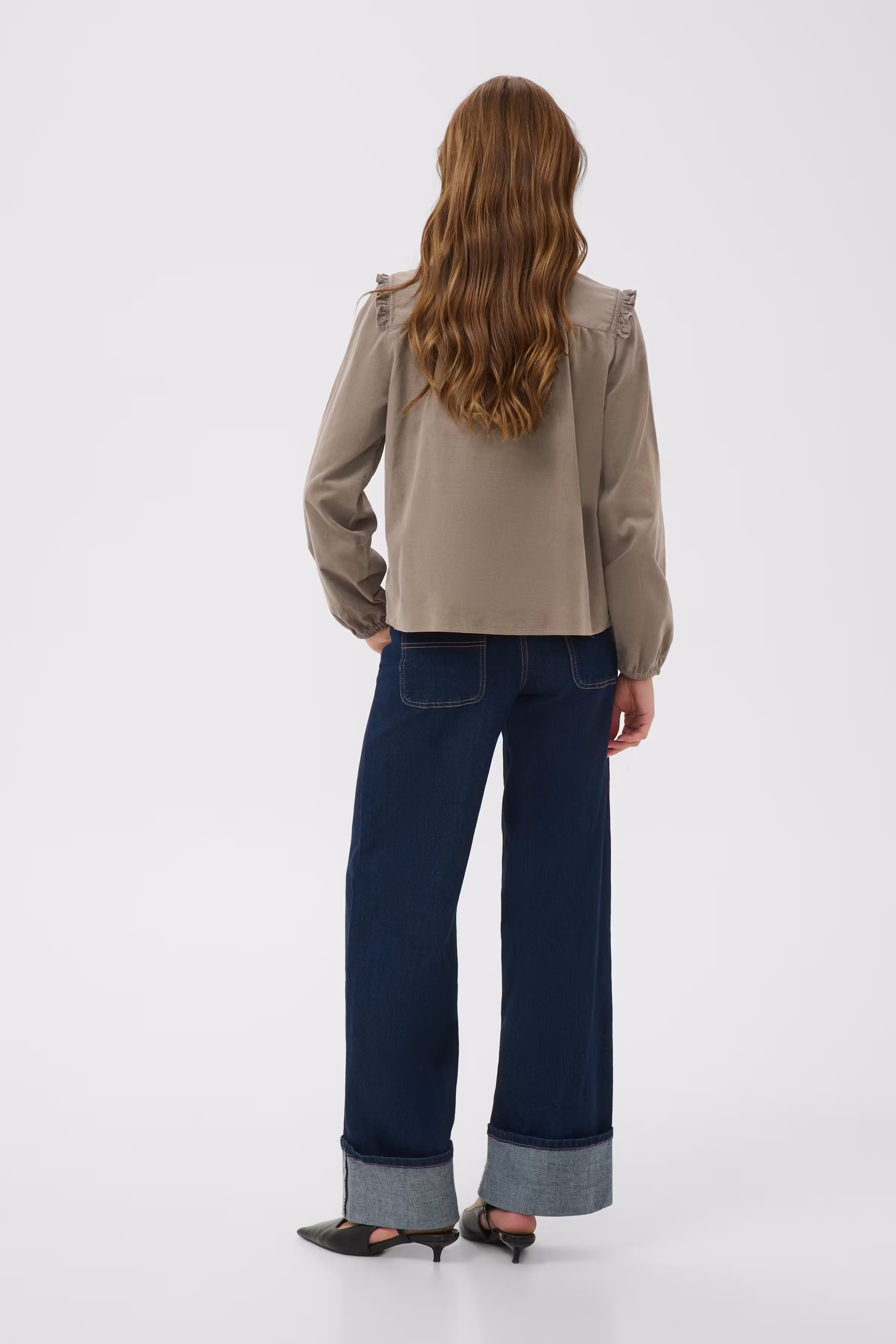 KAfanny Kordfløyelsbluse LOOKBOOK BACK 10512506-171311