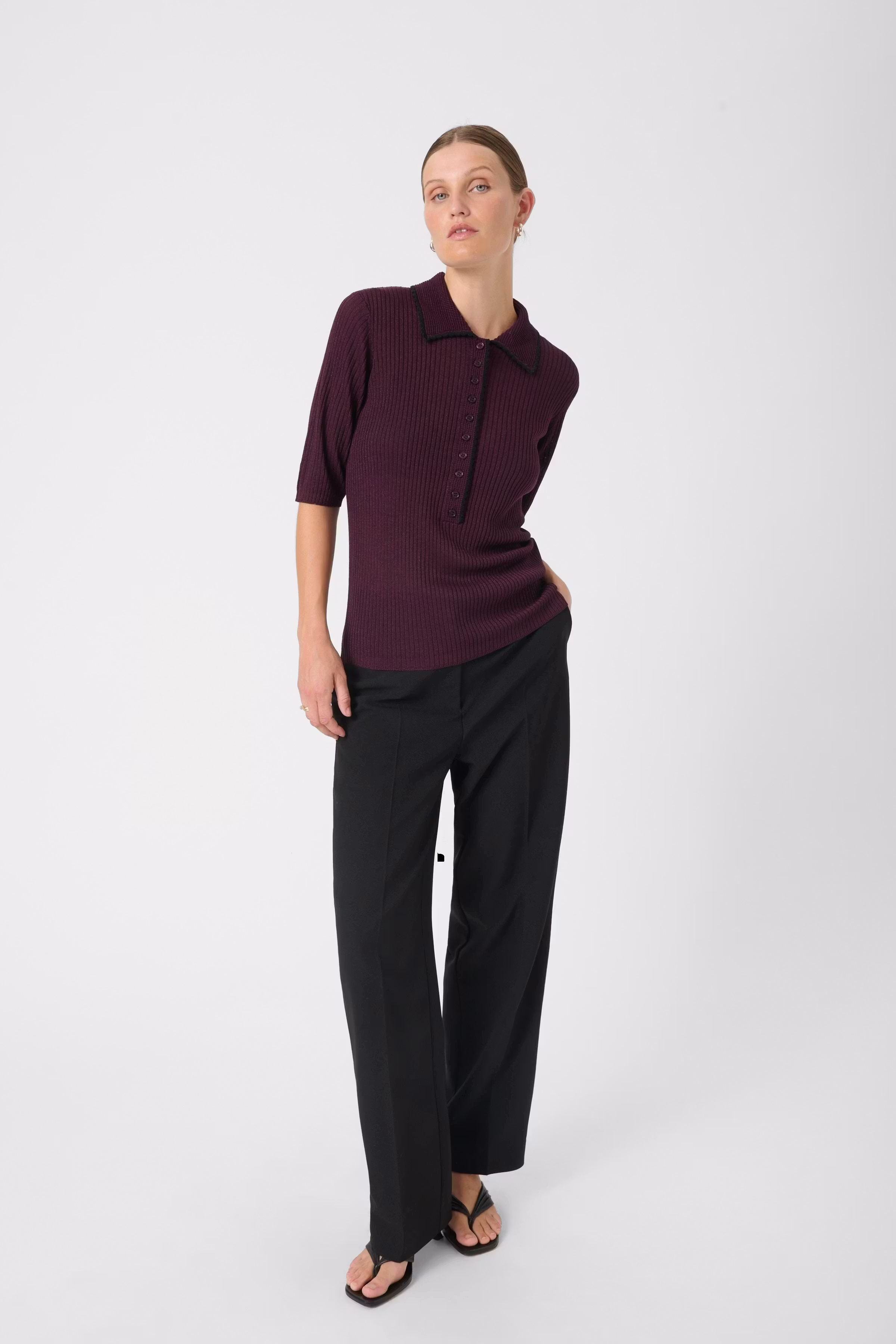 SLLaisa Pullover LOOKBOOK FRONT 30408771-192118