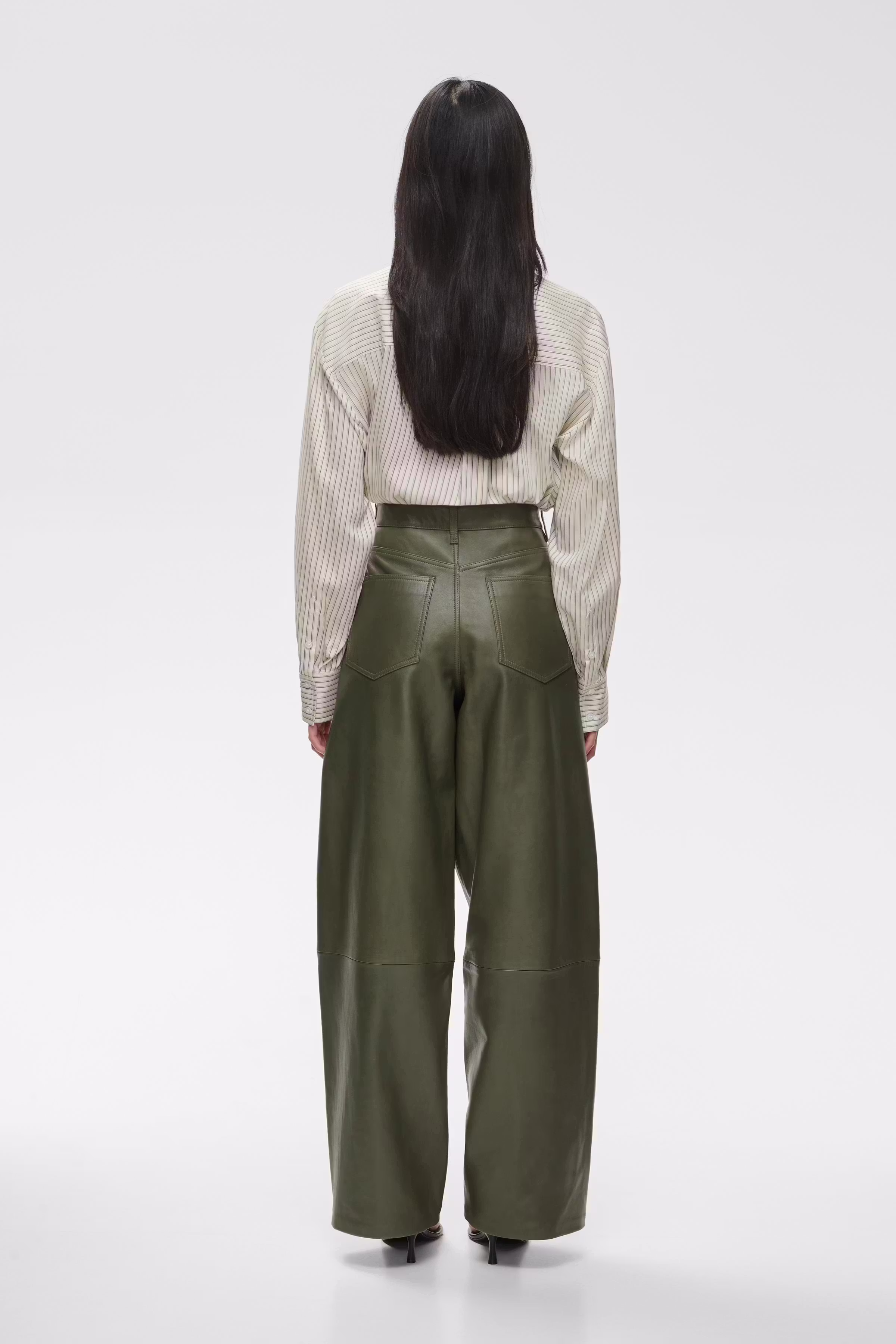 IOLESLIE Trousers LOOKBOOK BACK 30600691-GR533