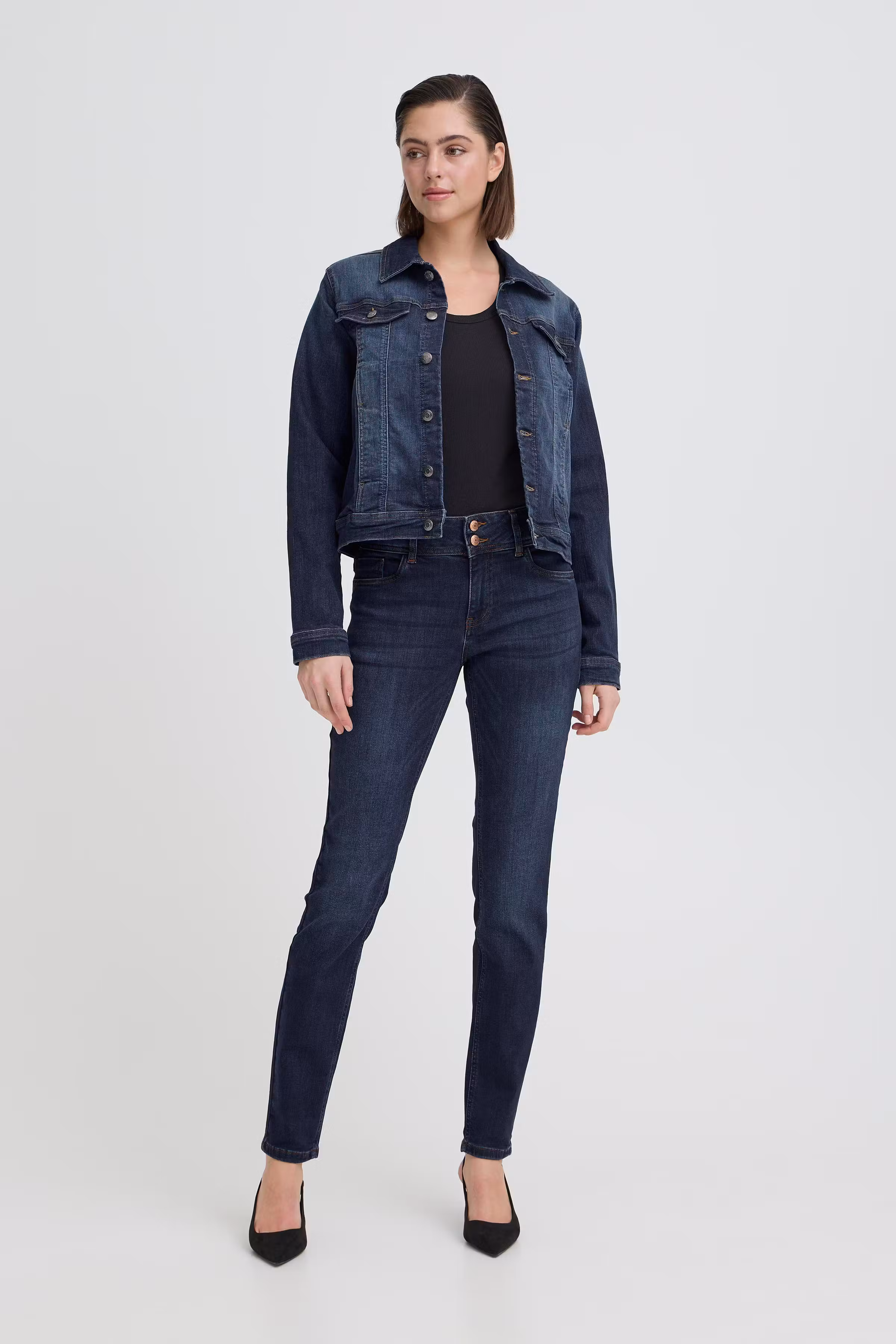 PZSUZY HW Curved Jeans Skinny Leg LOOKBOOK FRONT 50205549-200002