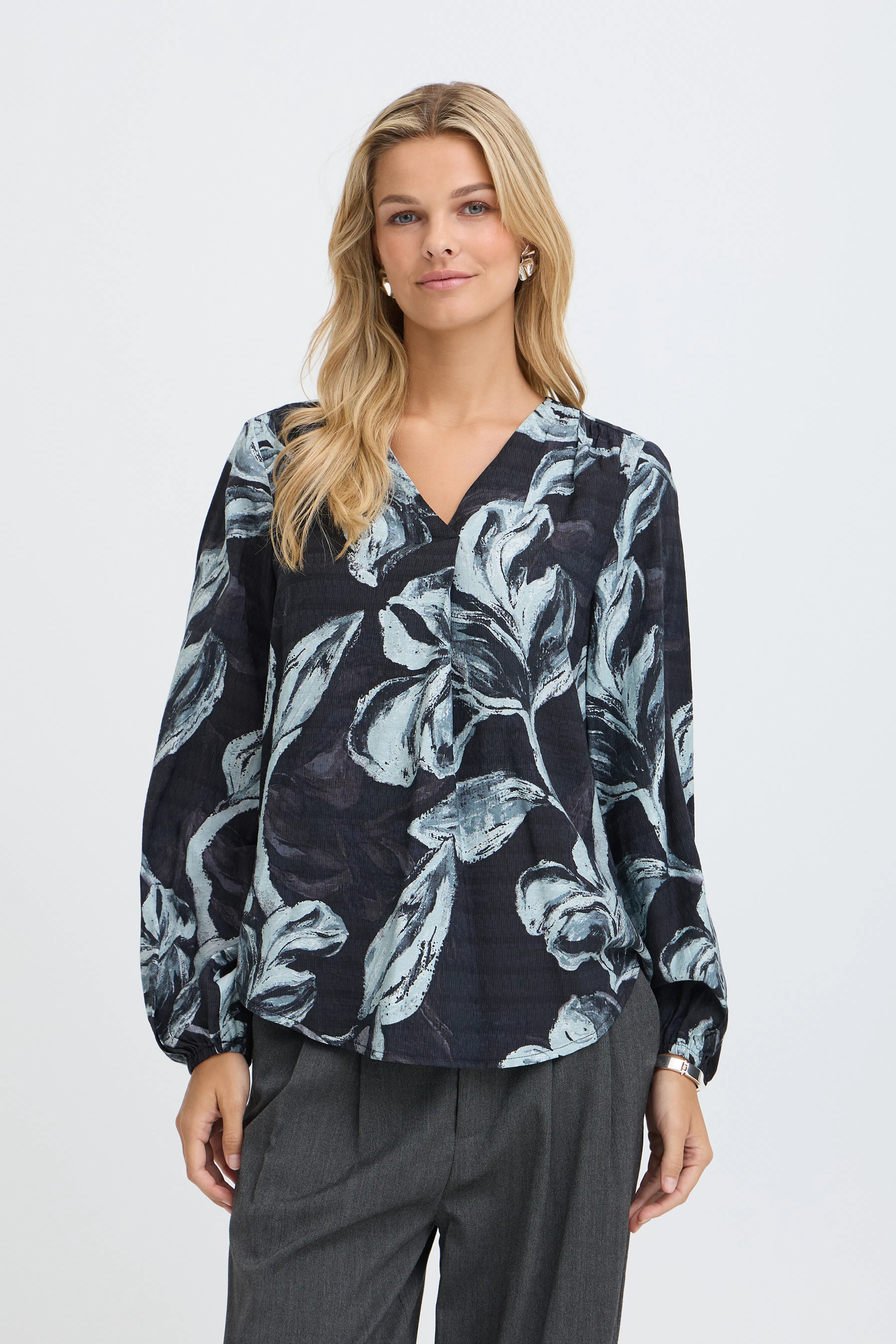 FRARIANA Bluse LOOKBOOK FRONT 20614542-900013981