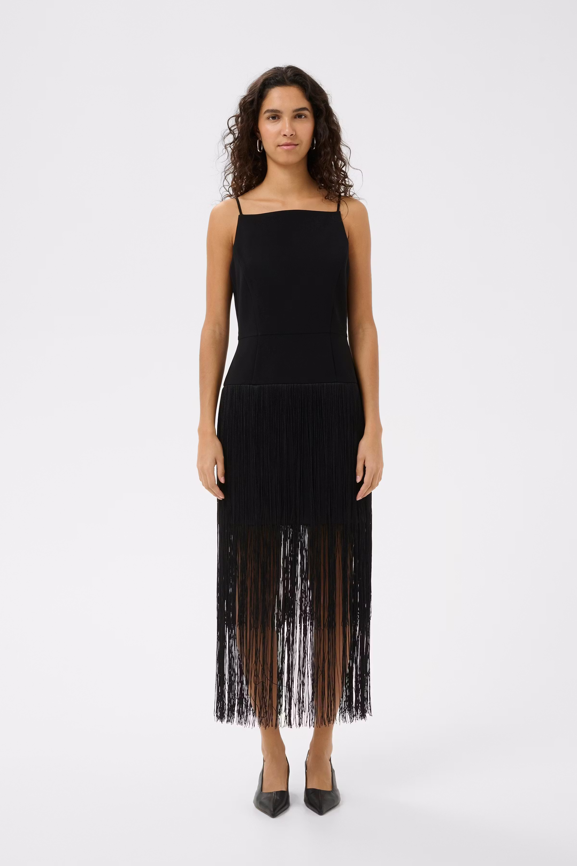 CHARLEENEIW Fringe Kleid LOOKBOOK FRONT 30112423-194008