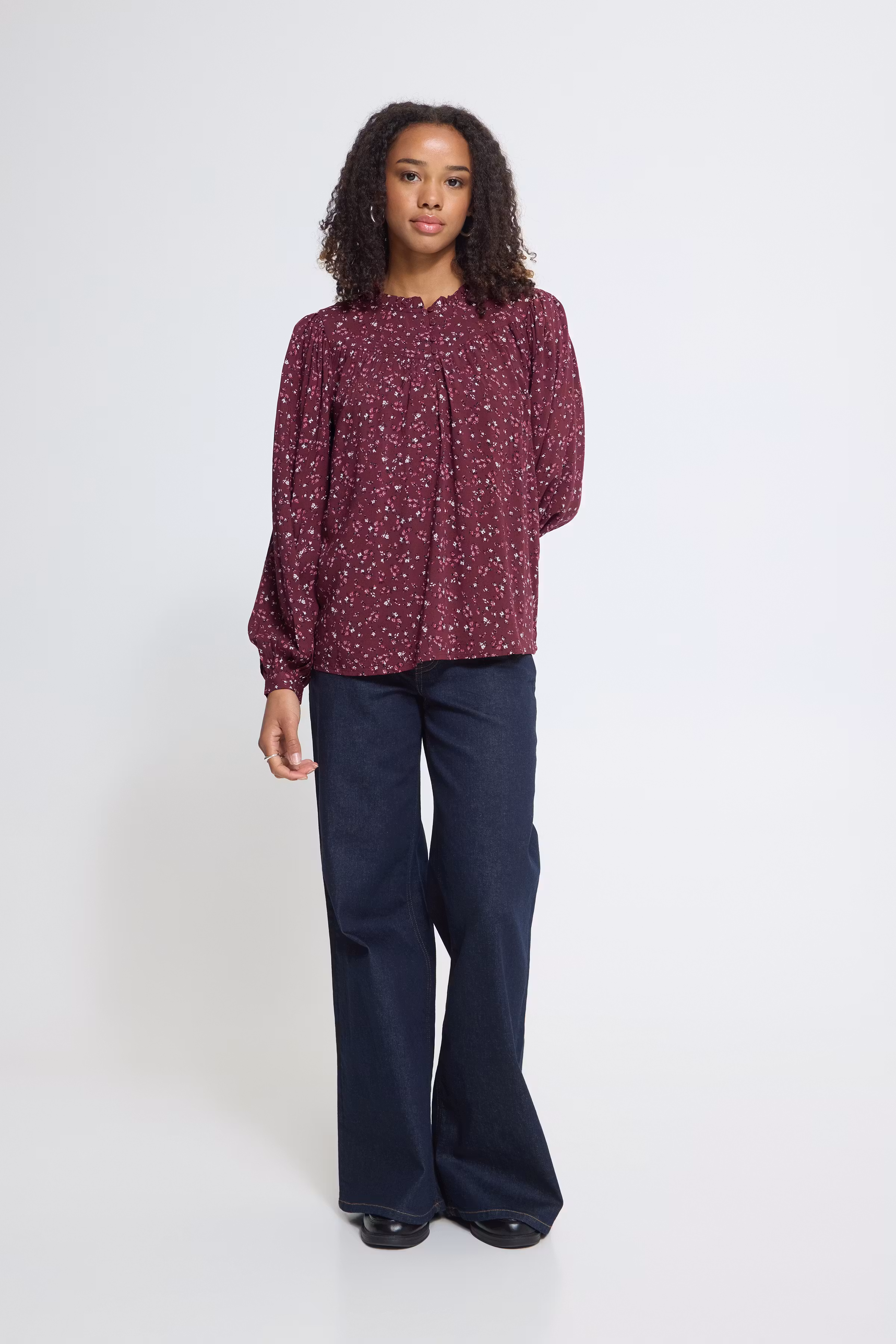 IHVERA Bluse LOOKBOOK FRONT 20126348-900009385