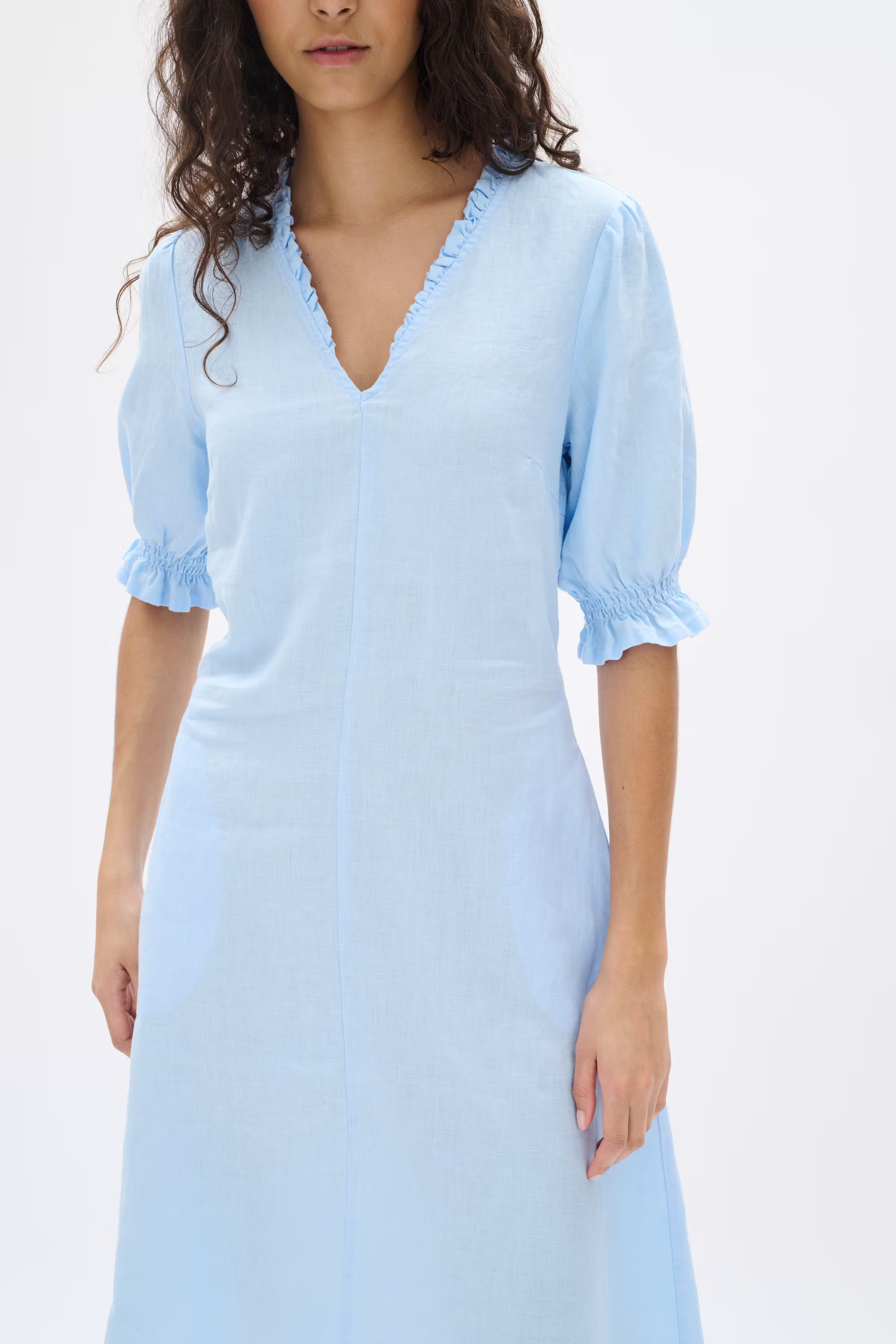 RigittaIW linnen jurk LOOKBOOK FRONT 30110341-154031