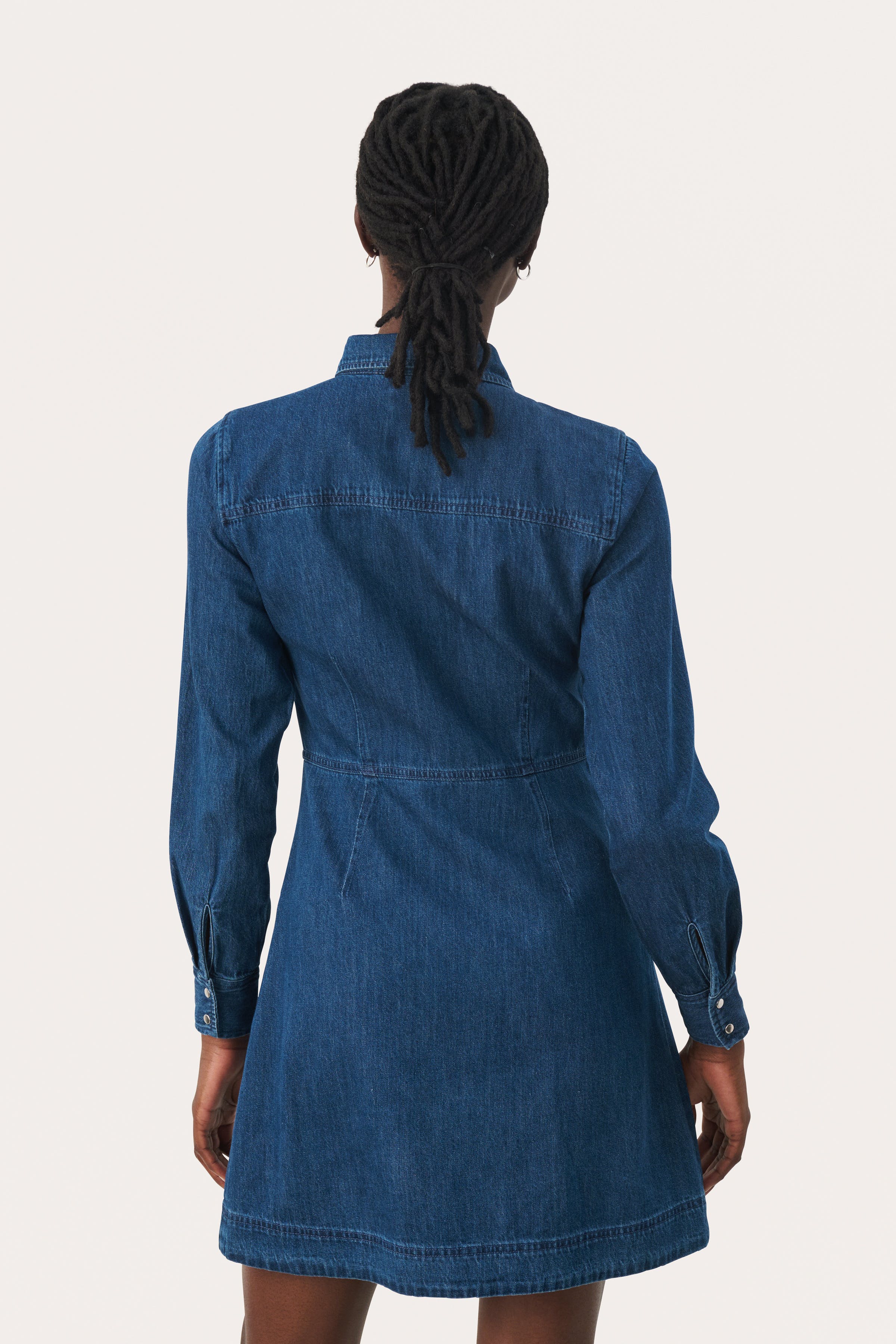 FrejaPW Denim Dress LOOKBOOK BACK 30309544-300145