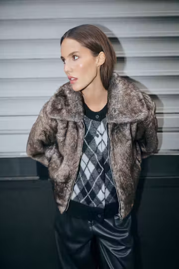 Carol Faux Fur Frakke