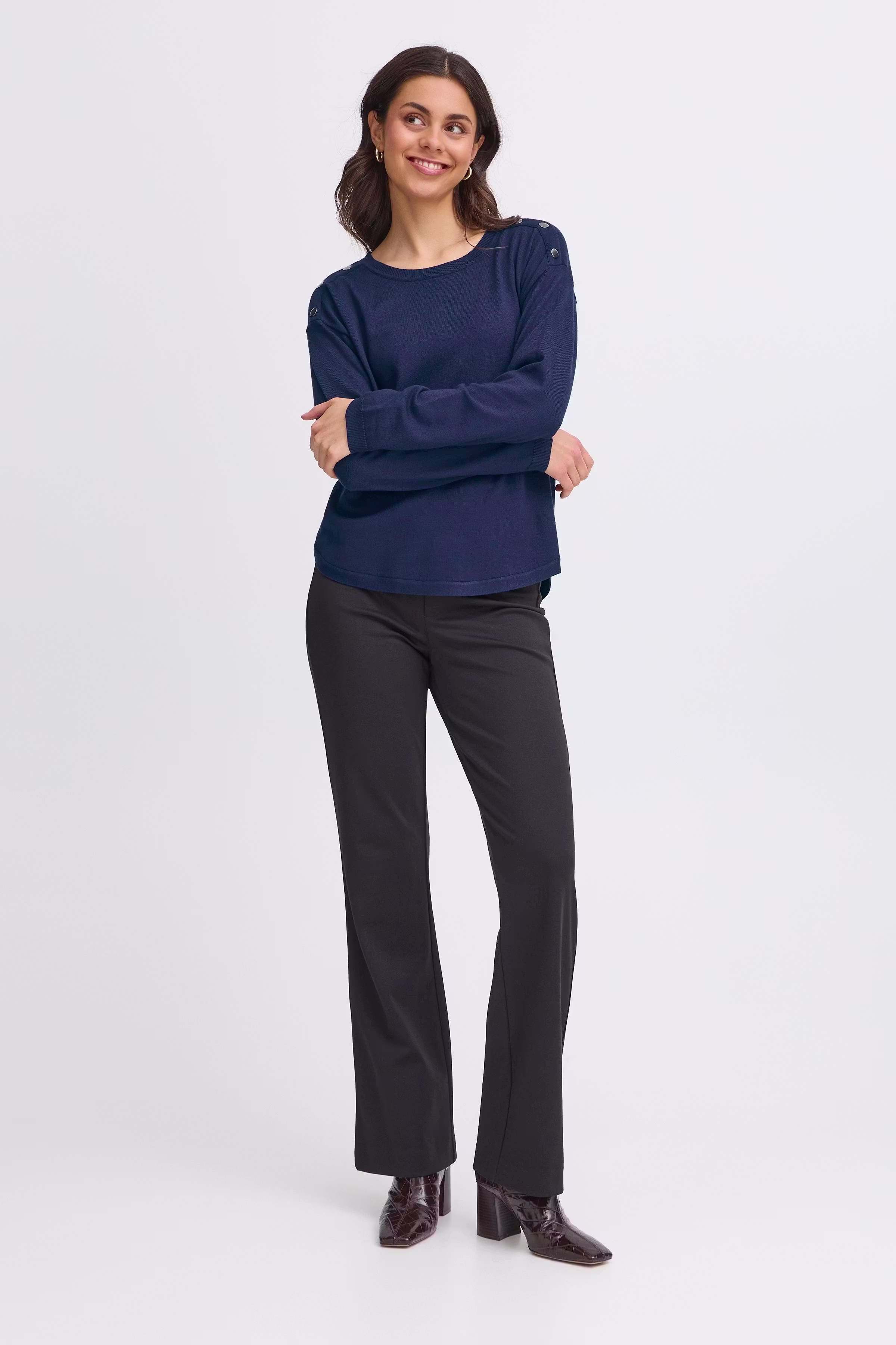 FRZUBASIC Pullover LOOKBOOK FRONT 20614325-193923