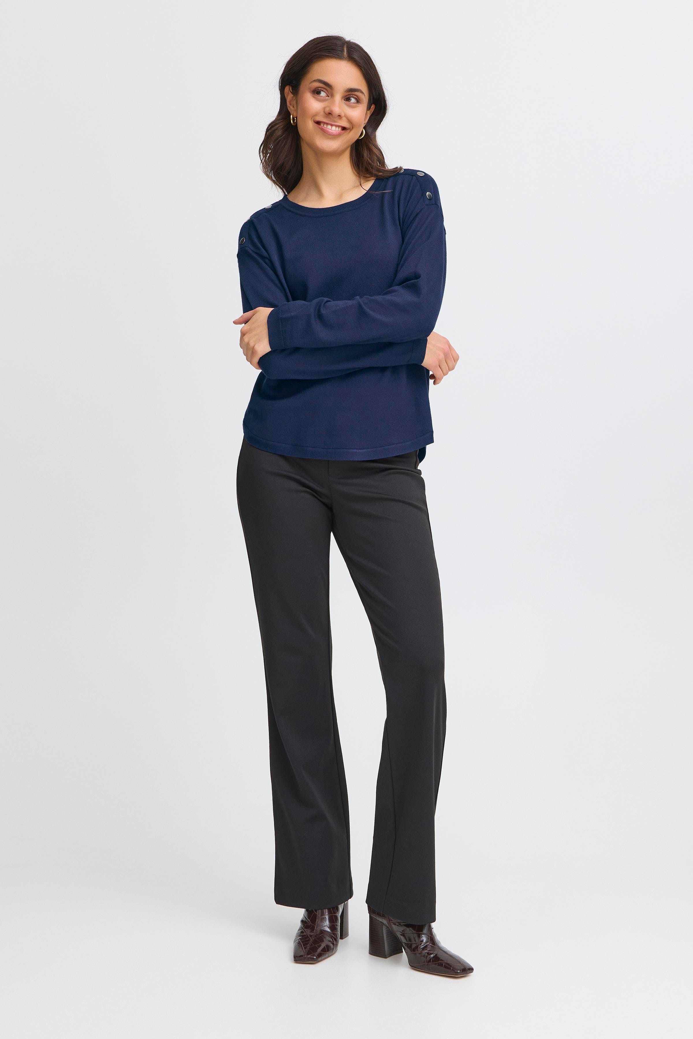 FRZUBASIC Pullover LOOKBOOK FRONT 20614325-193923