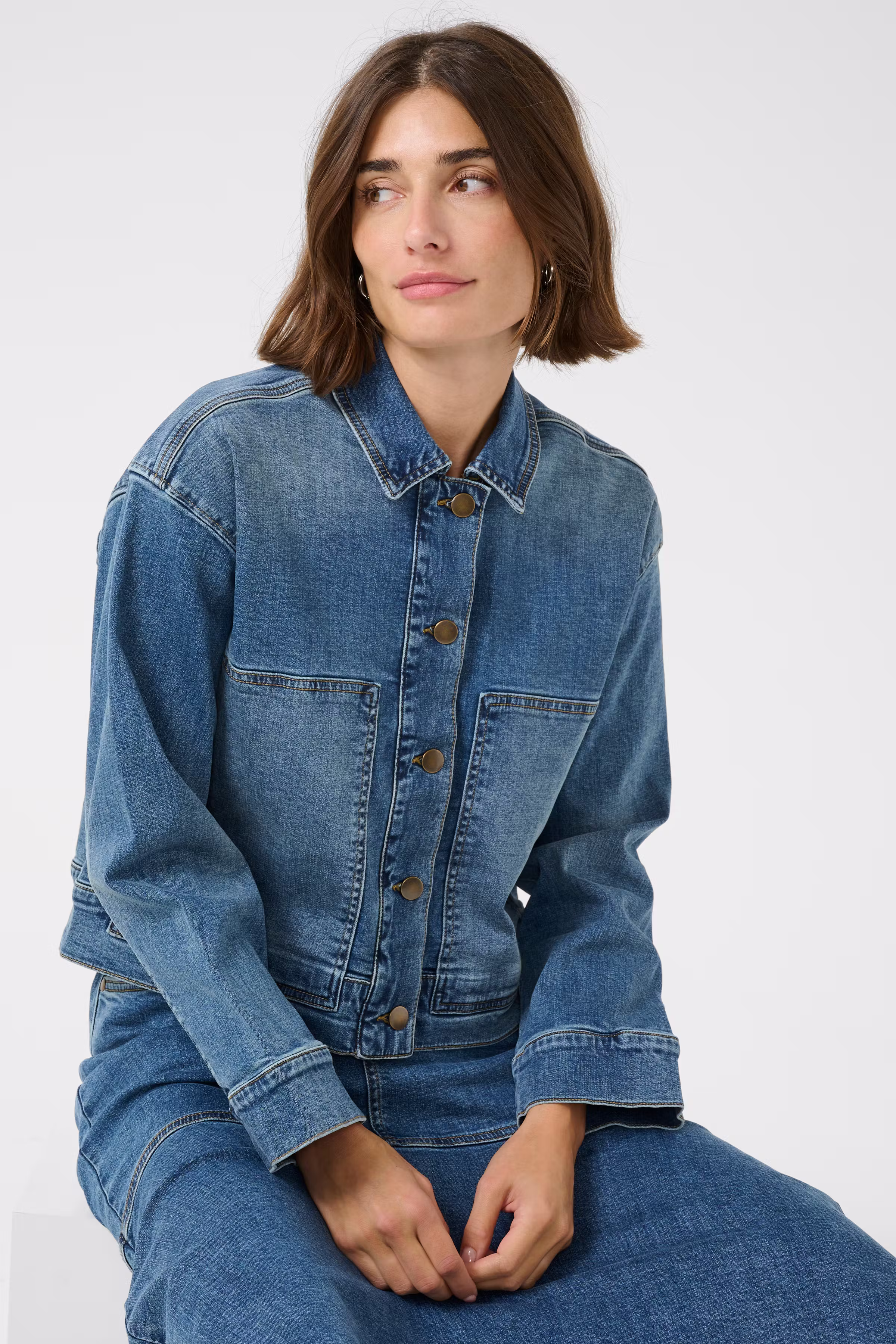 CUcyrine Denimjakke LOOKBOOK DETAIL 50111971-107026