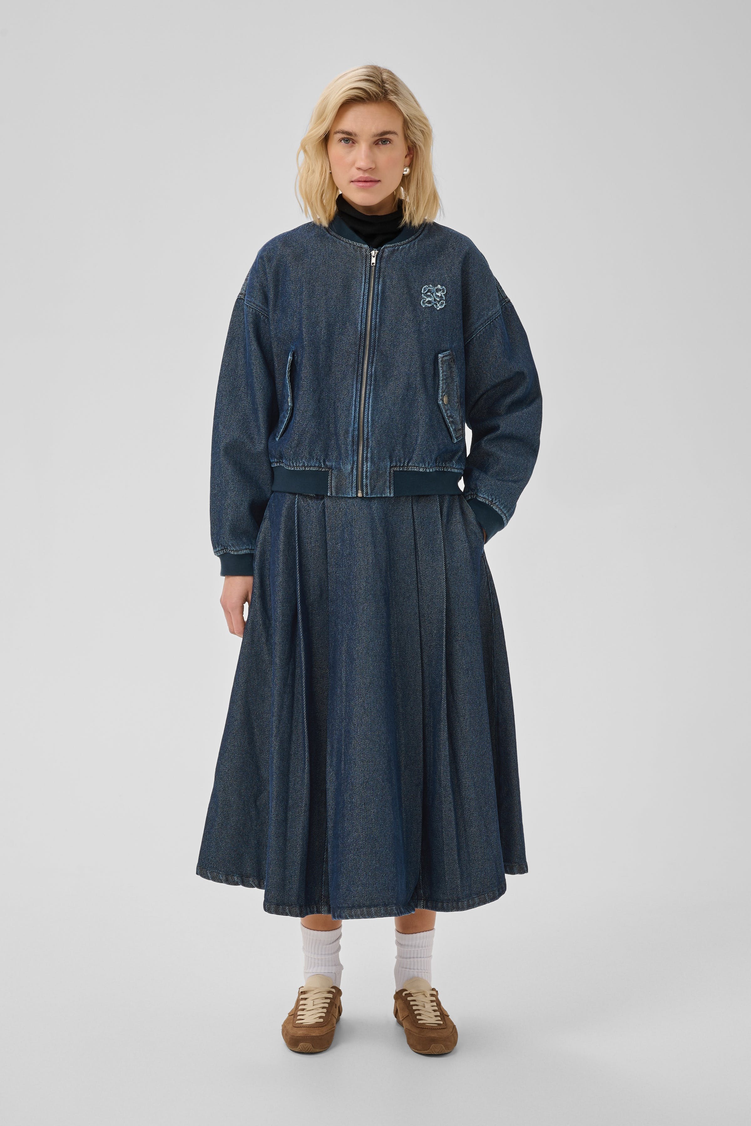 MWMegan Denimjakke LOOKBOOK FRONT 10705720-100061