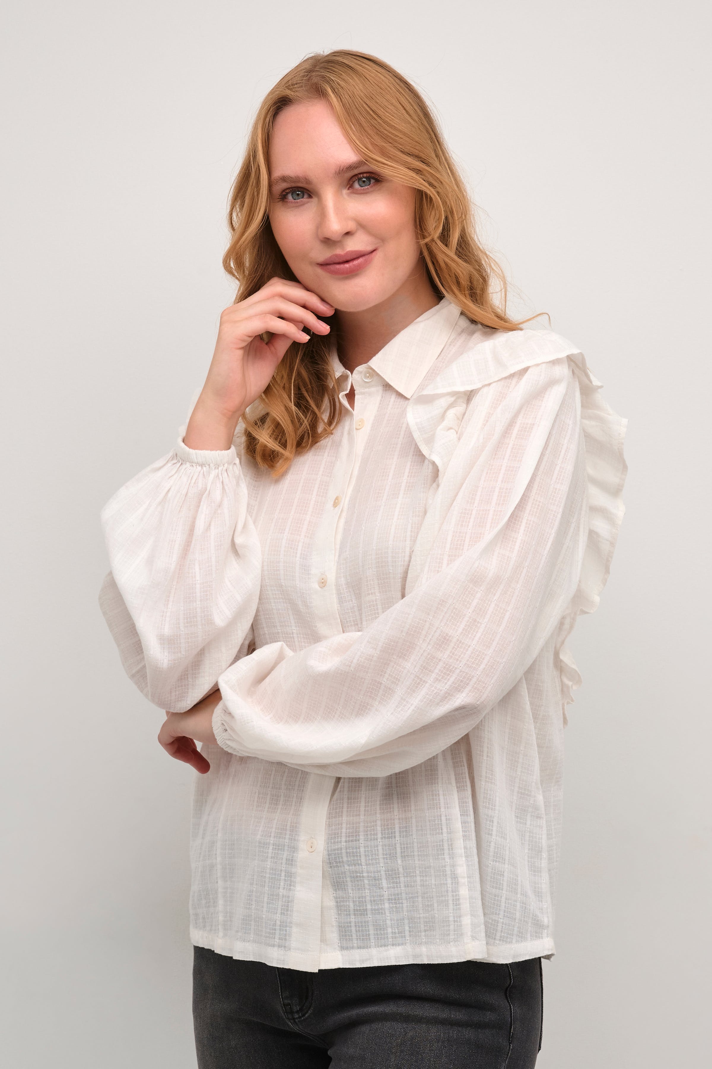 CUamara Skjorta LOOKBOOK FRONT 50110257-500013