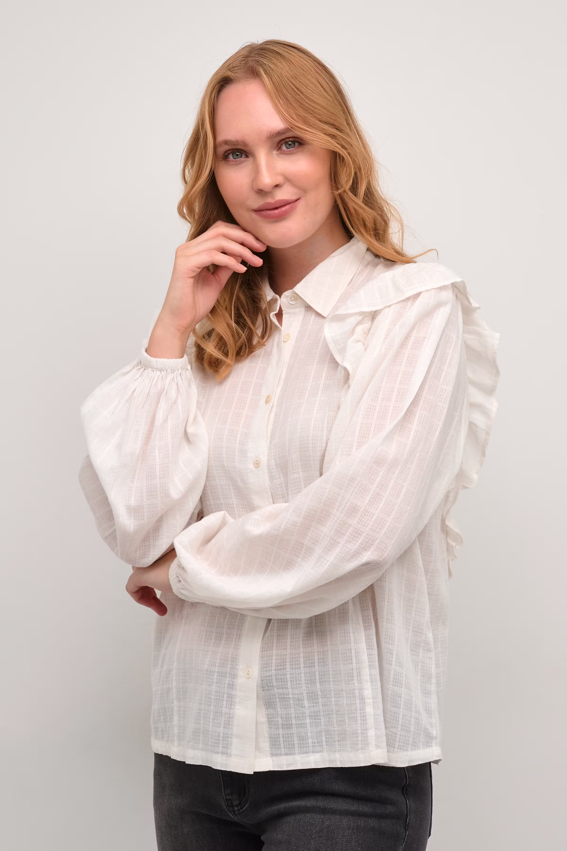 CUamara Skjorta LOOKBOOK FRONT 50110257-500013