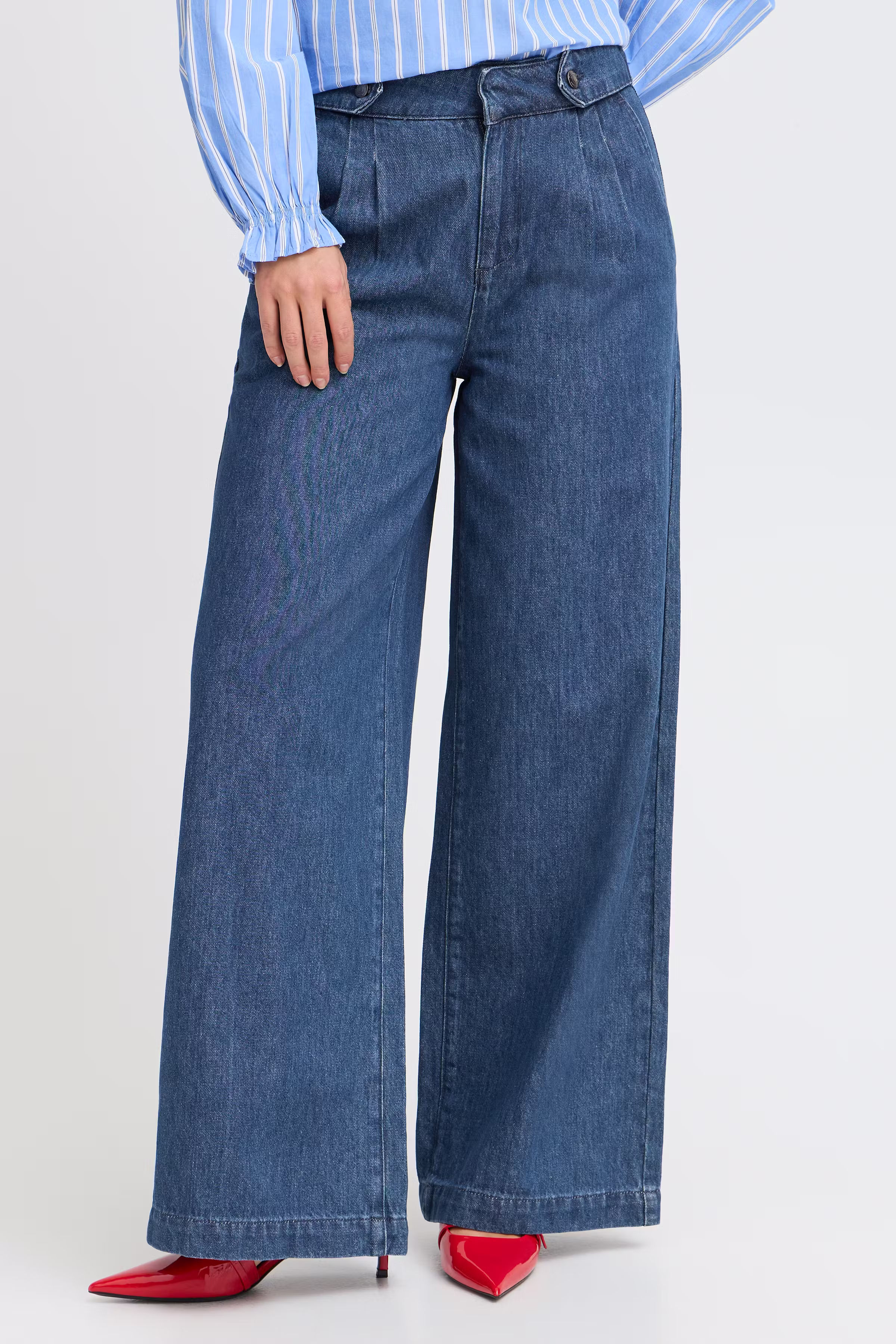 PZVICKY UHW Jeans Wide Leg LOOKBOOK FRONT 50208706-200005