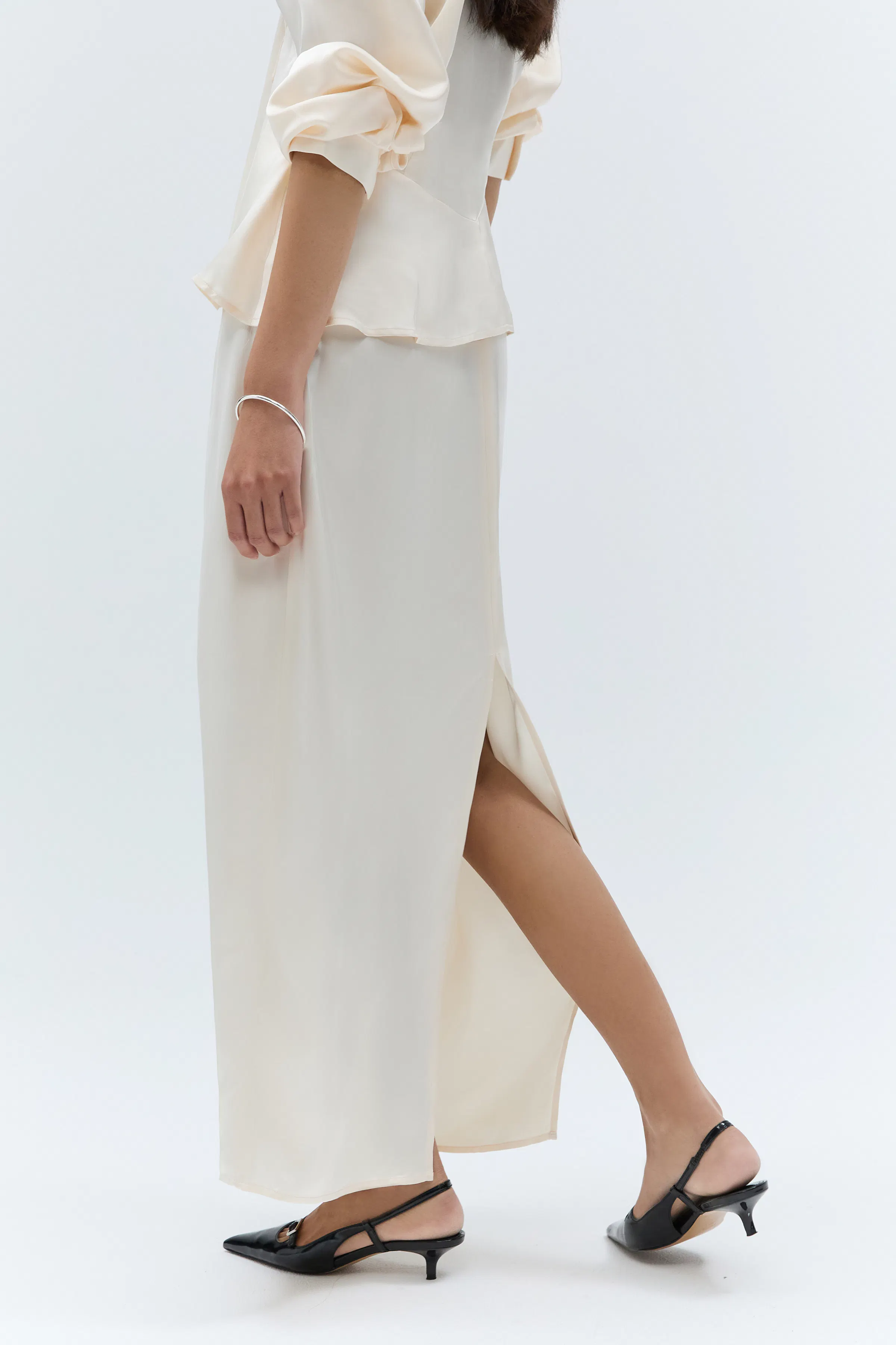 IOSage Nederdel LOOKBOOK FRONT 30600796-WH011