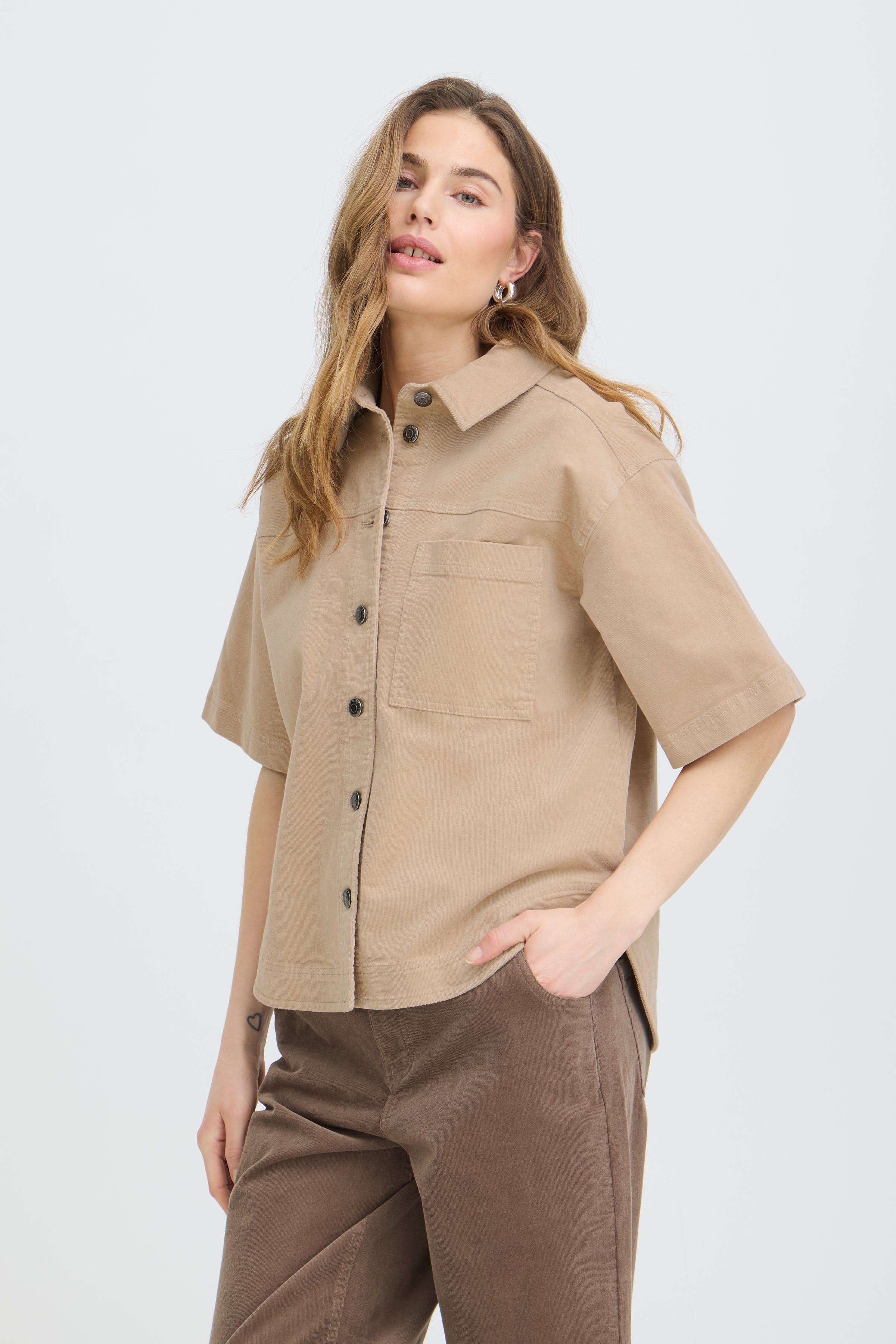 PZSALLY Skjorte LOOKBOOK FRONT 50210884-161212
