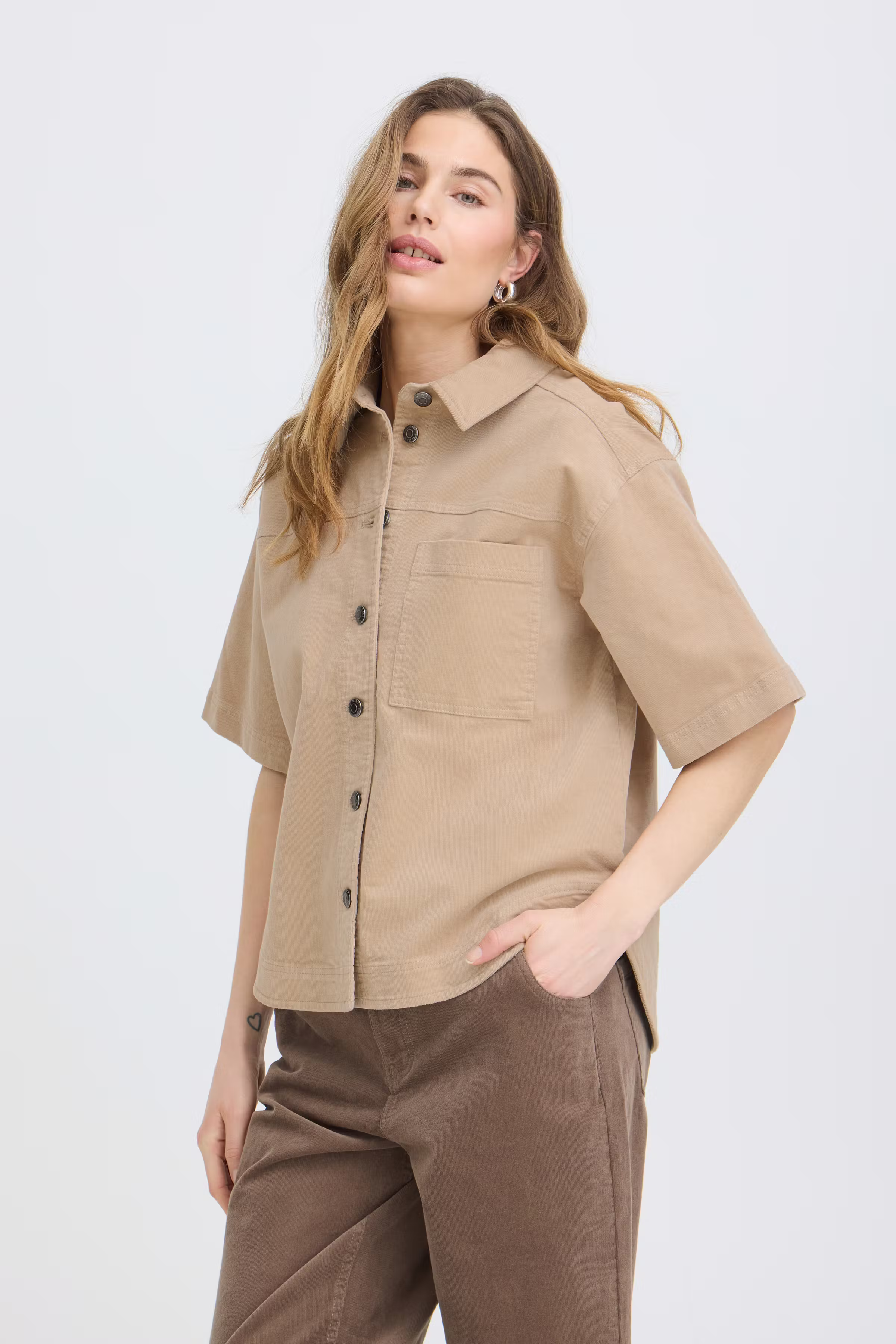 PZSALLY Skjorte LOOKBOOK FRONT 50210884-161212