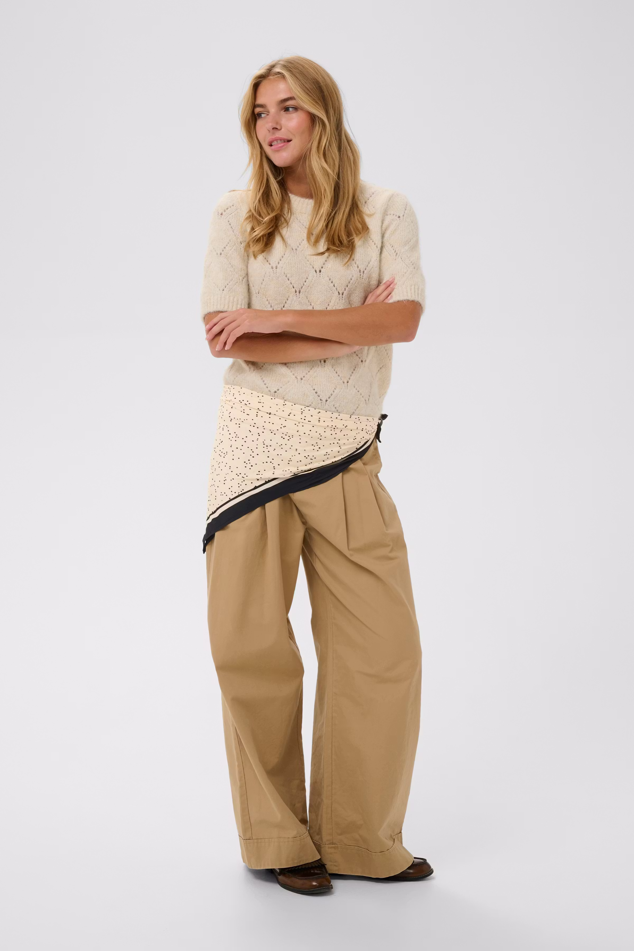 PriscillaSZ Sjaal LOOKBOOK FRONT 30514903-304624