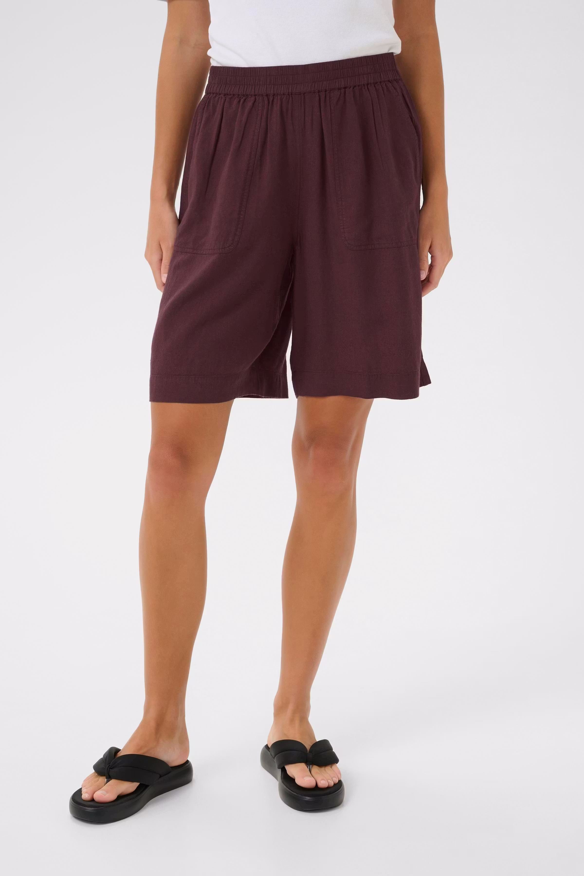 KAmilia Linnen Shorts LOOKBOOK FRONT 10509668-191619