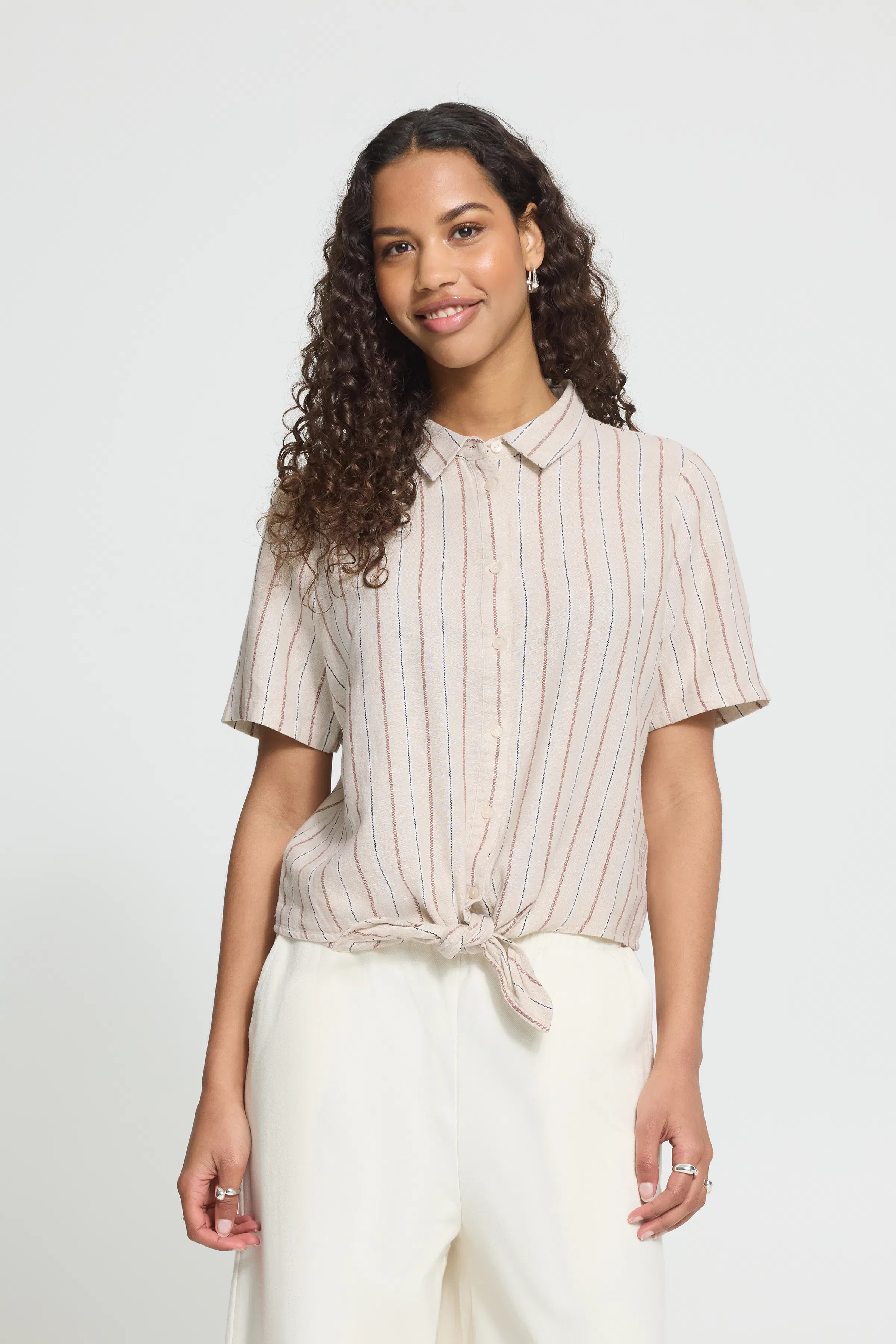 Kortermet skjorte LOOKBOOK FRONT 20122921-900005560