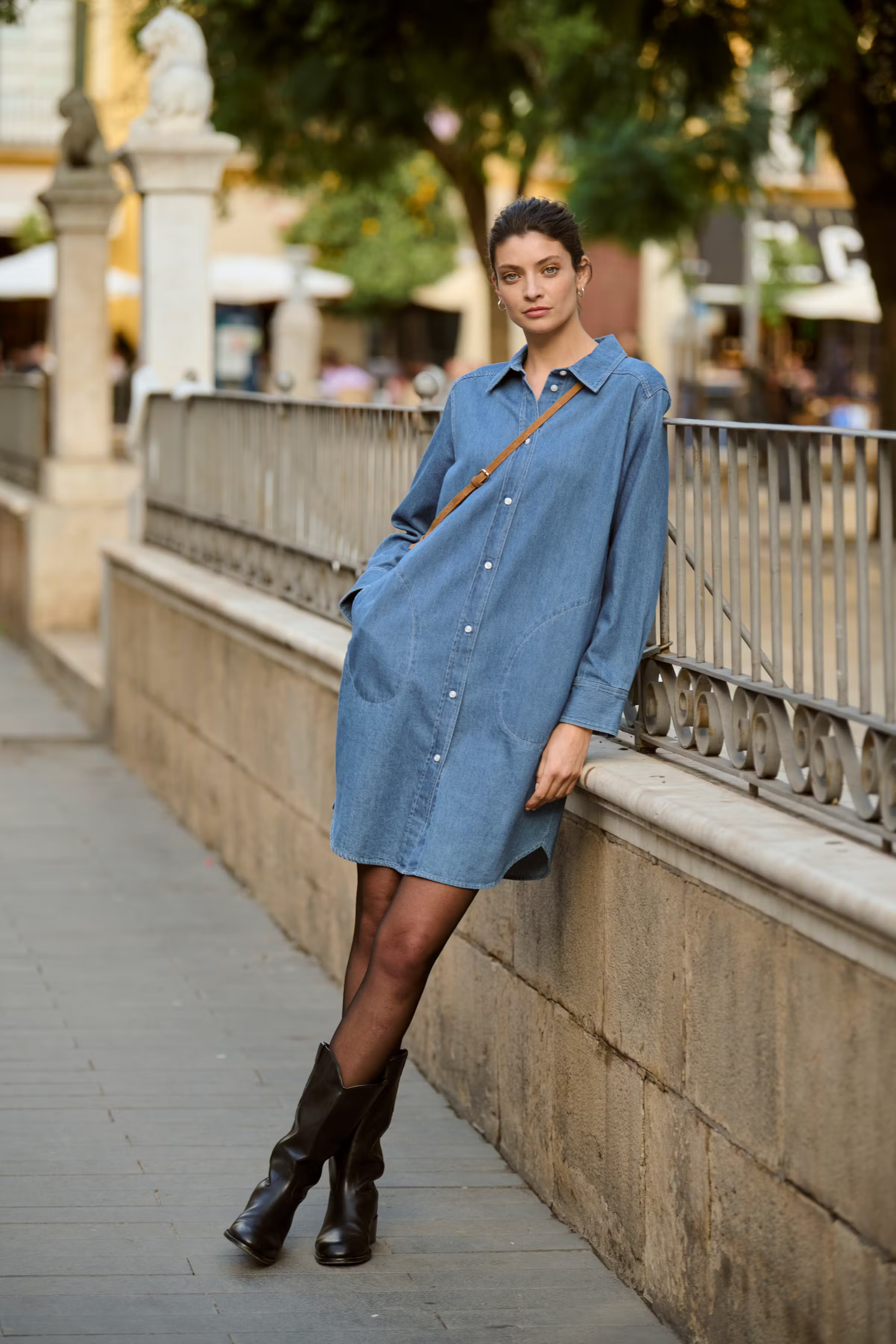 NuriaPW Denim Dress LOCATION NONE 30309503-300156