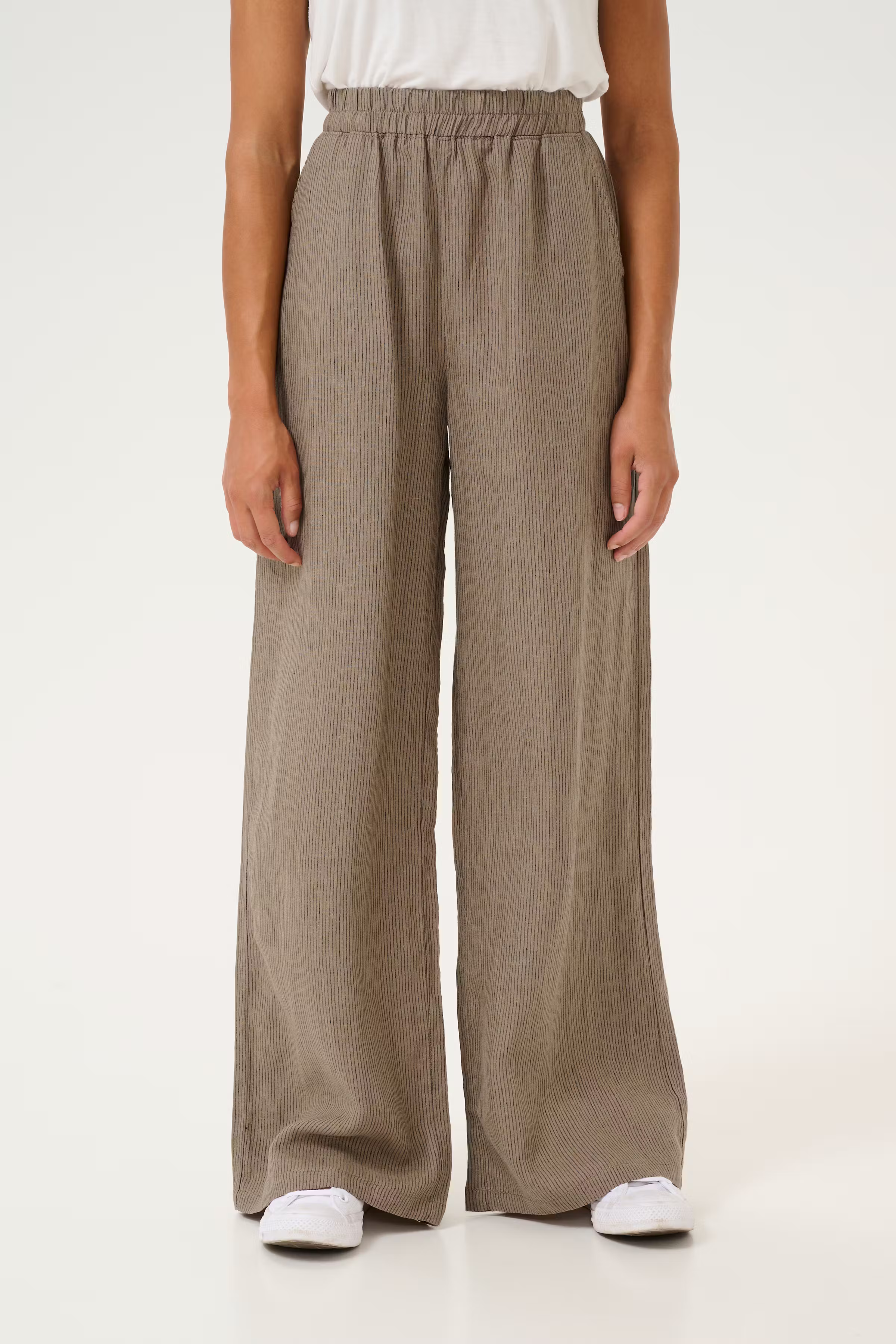 CUnyssa 100% Hørbukser LOOKBOOK FRONT 50111693-107484