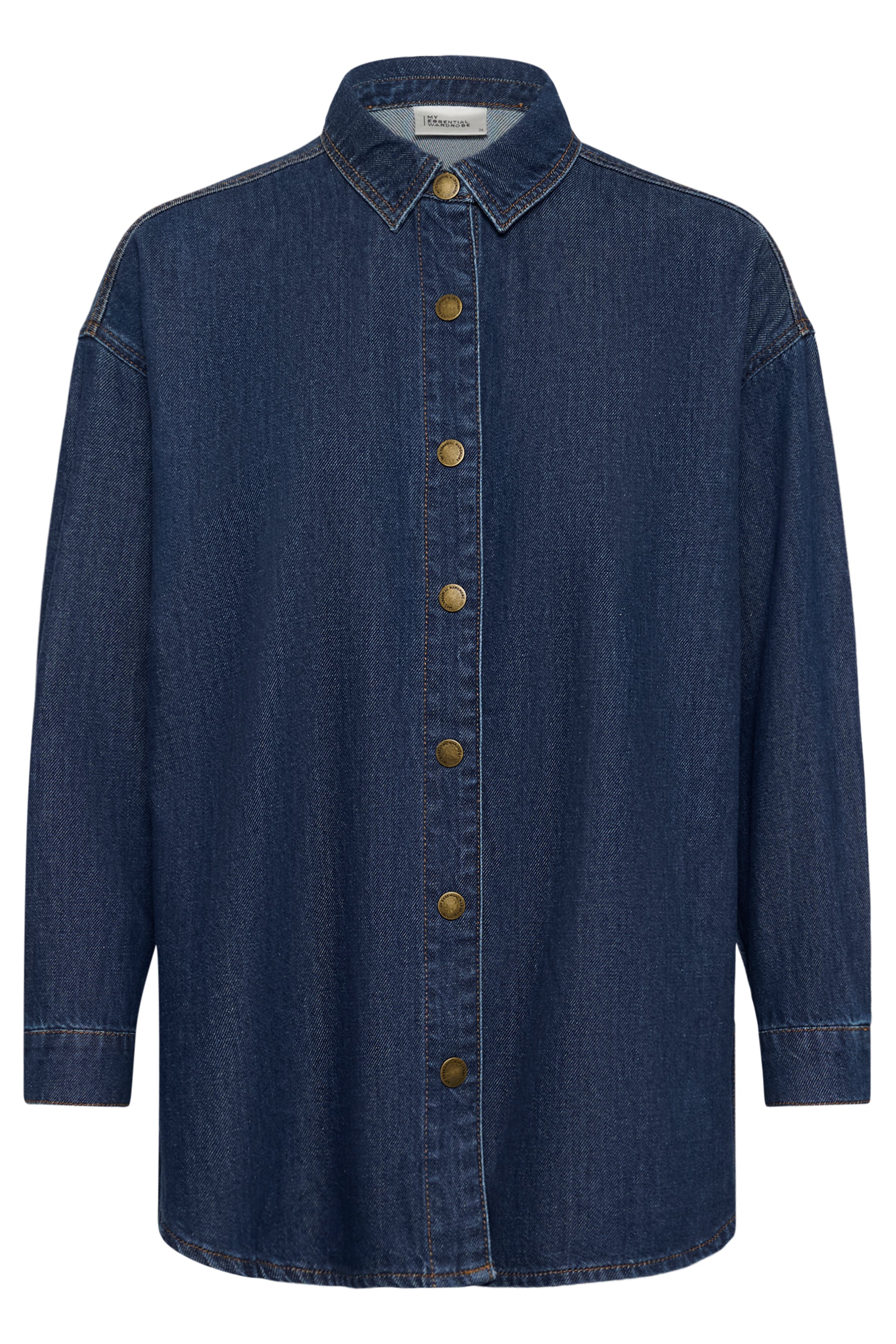 HilmaMW Denim shirt PACK FRONT 10705096-100061