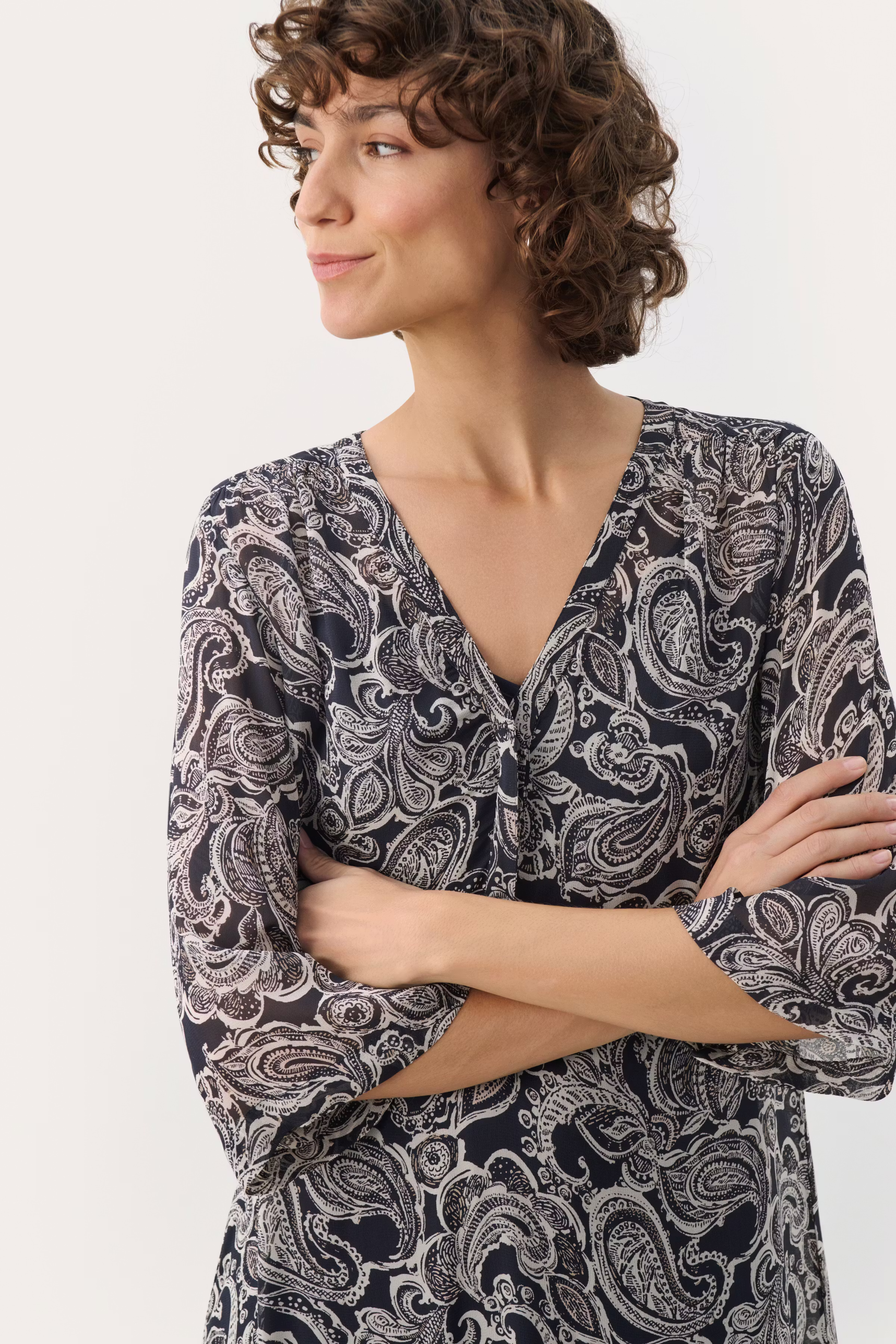 BeritPW Lange jurk LOOKBOOK DETAIL 30307831-303617