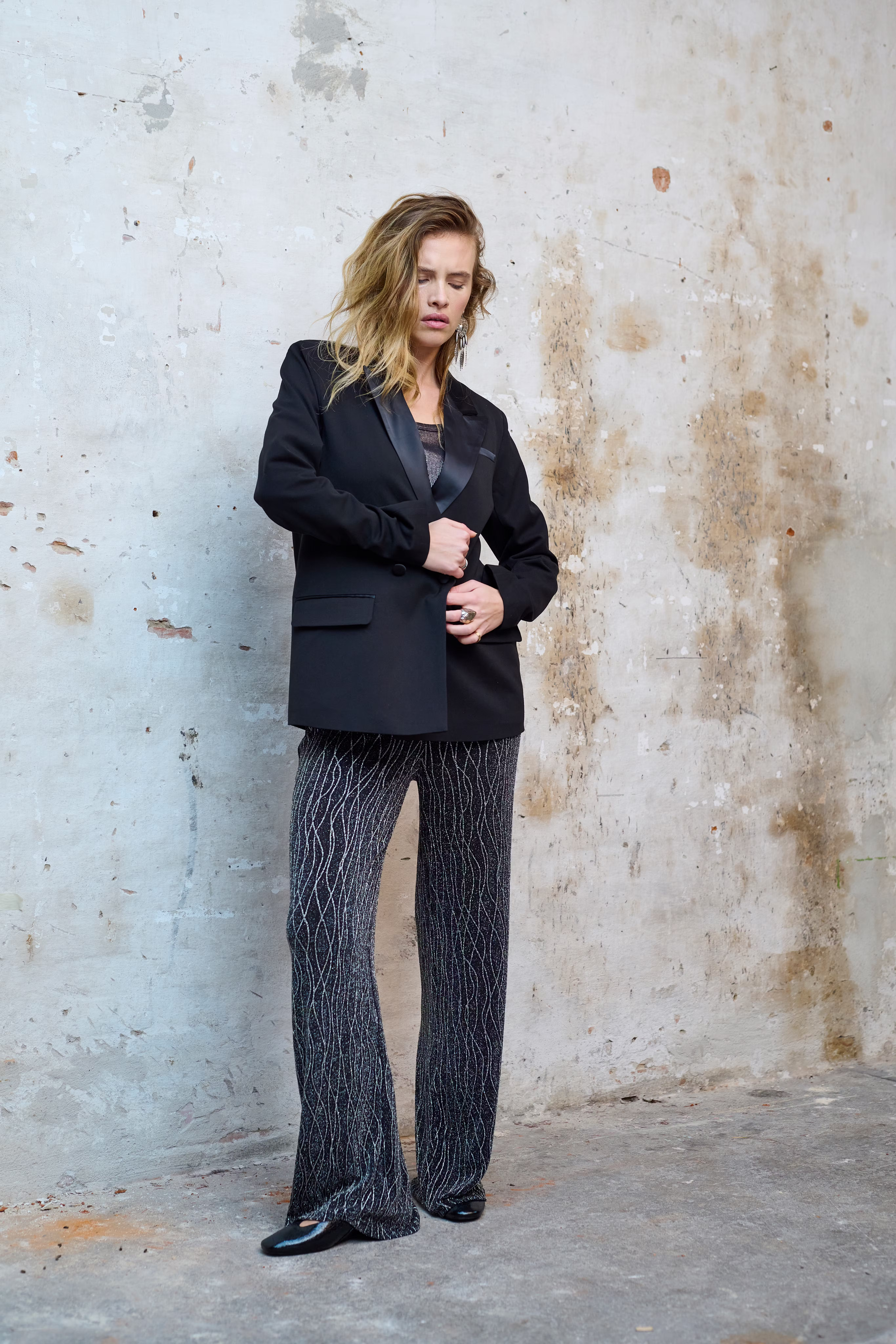 PZHAZEL High Waist Wide Leg Trousers LOCATION NONE 50208482-202604