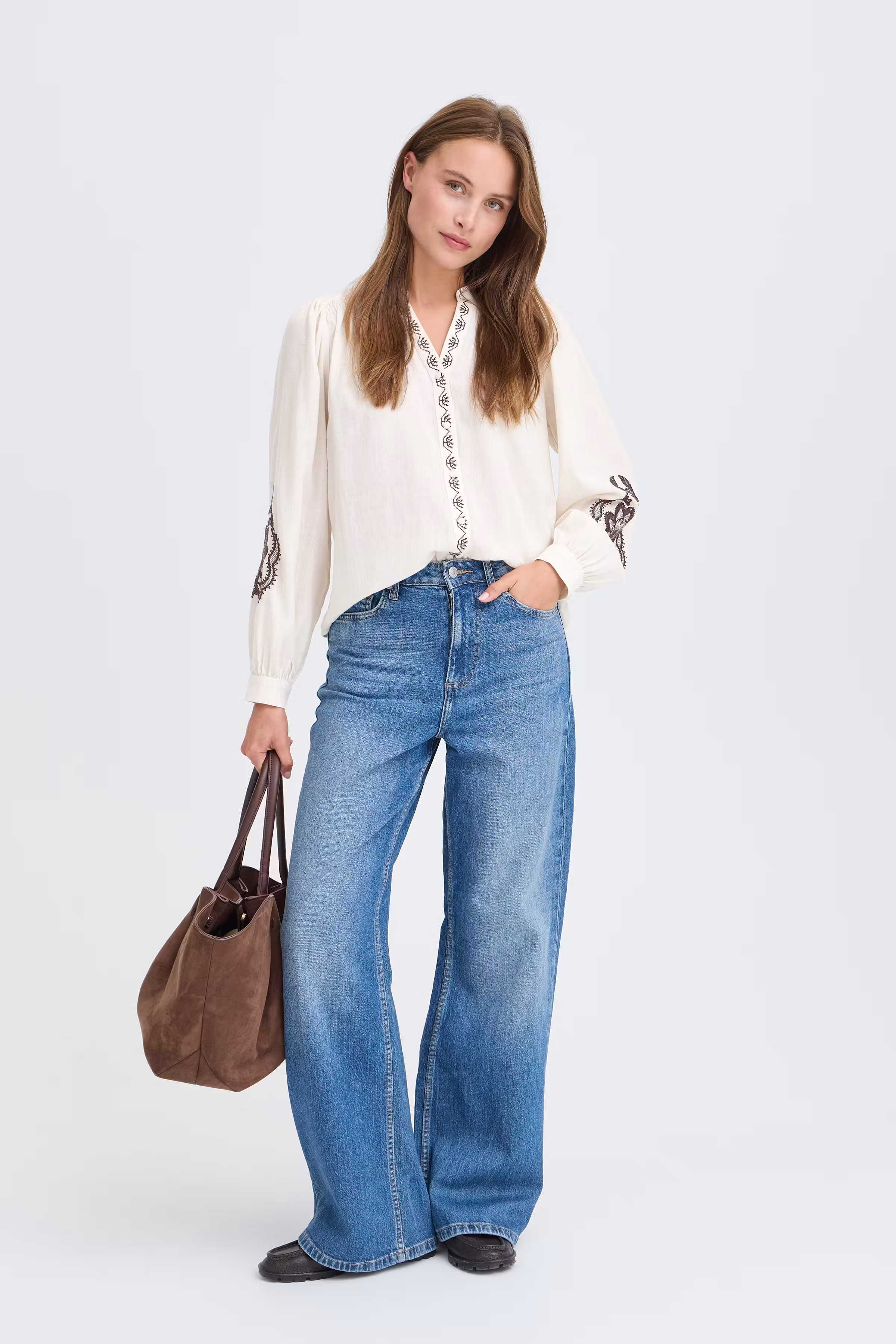 BYFIMIO Skjorte LOOKBOOK FRONT 20819650-130401