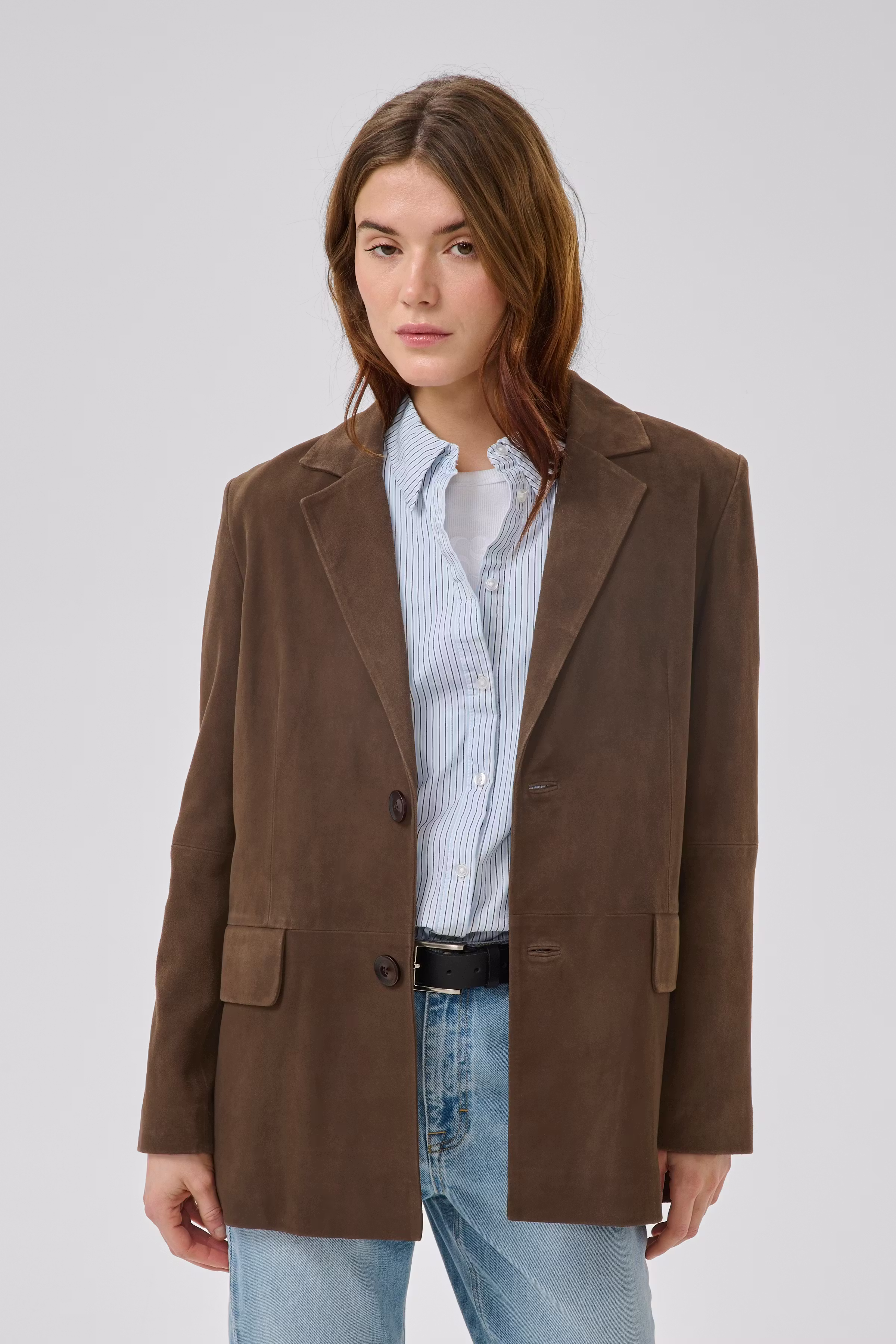 TaraMW Semsket blazer LOOKBOOK FRONT 10705298-190840