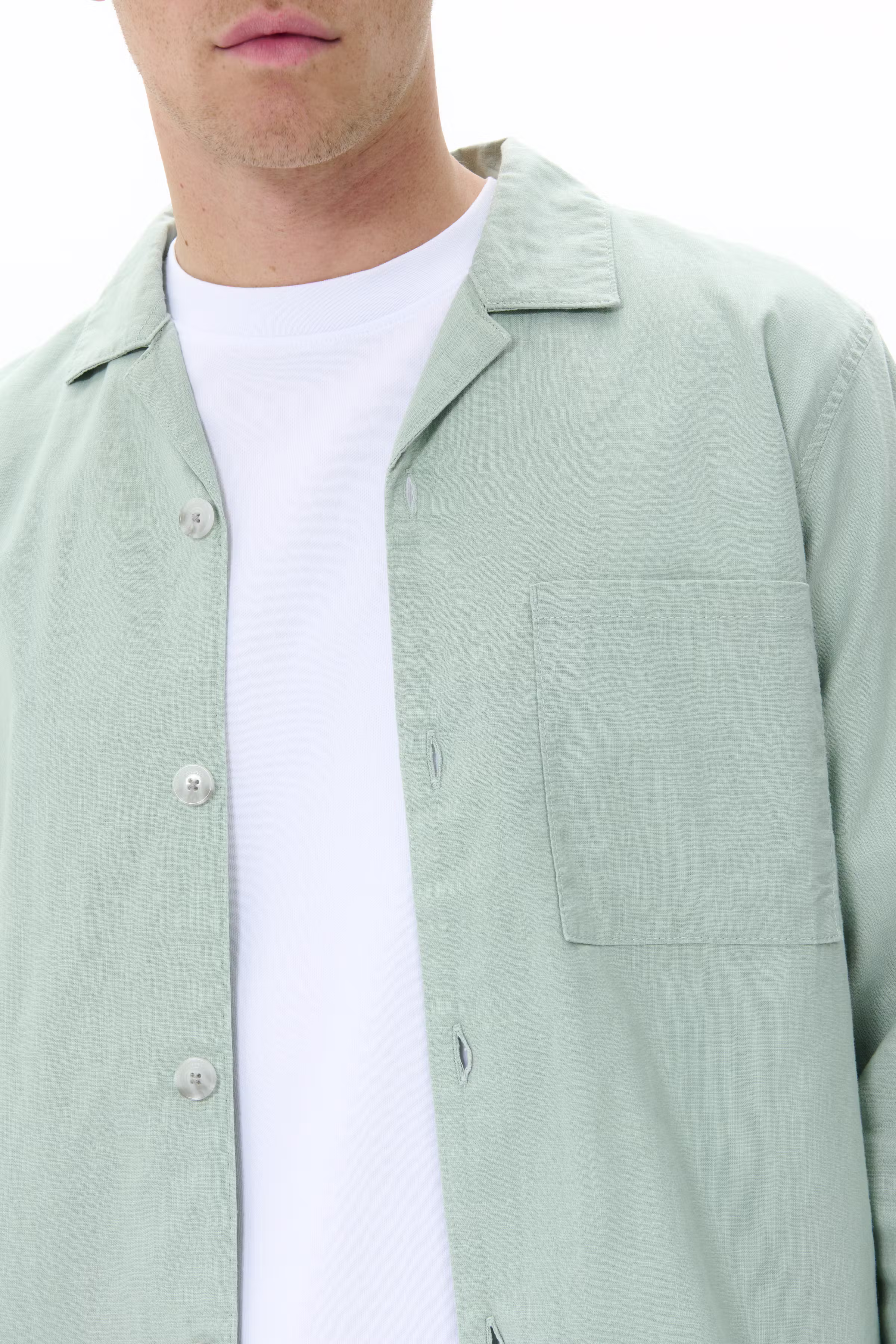 MAbarto linnen overhemd LOOKBOOK DETAIL 30207435-155205