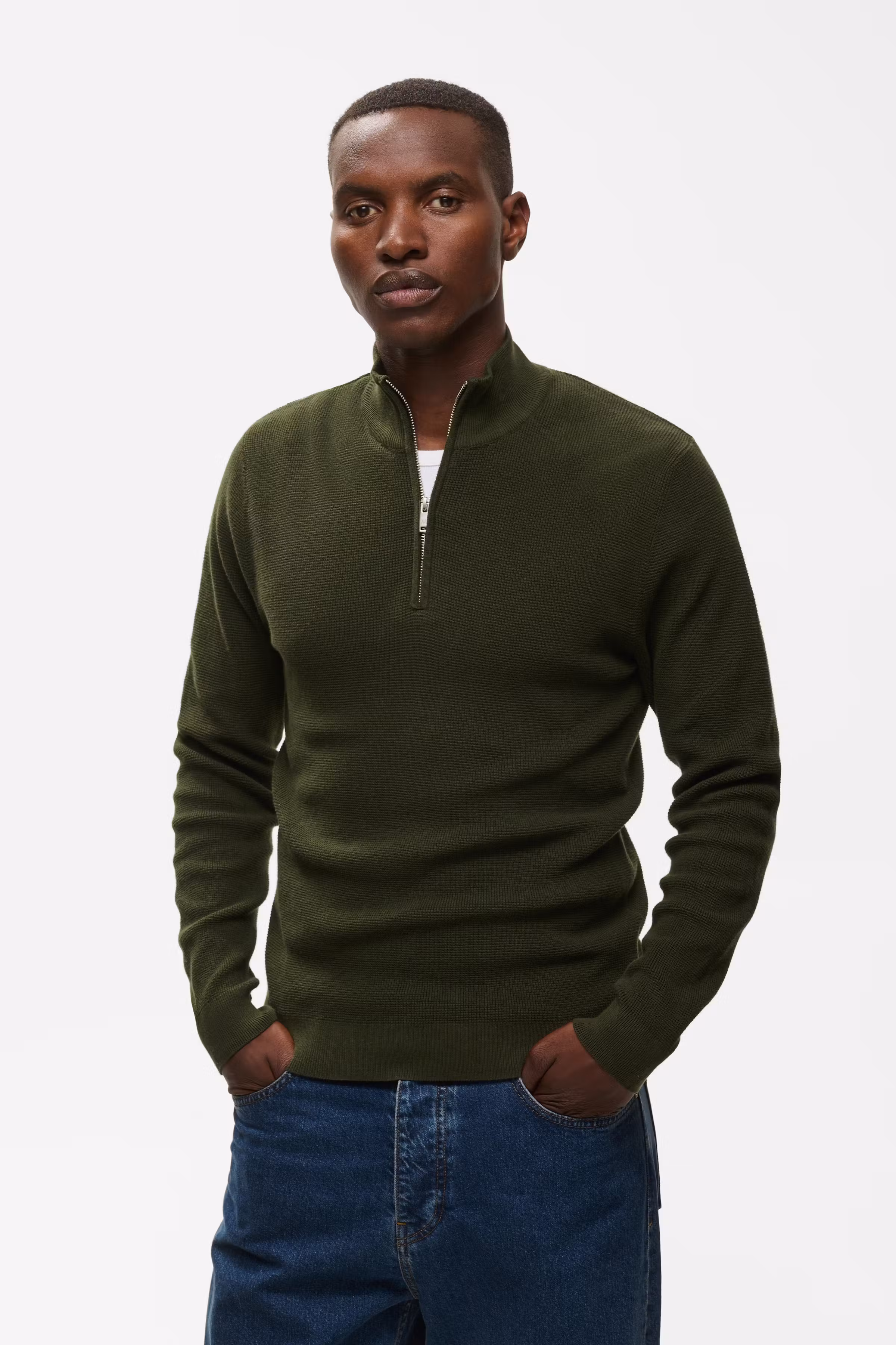 MAlagoon Half-Zip Pullover LOOKBOOK FRONT 30207192-190509