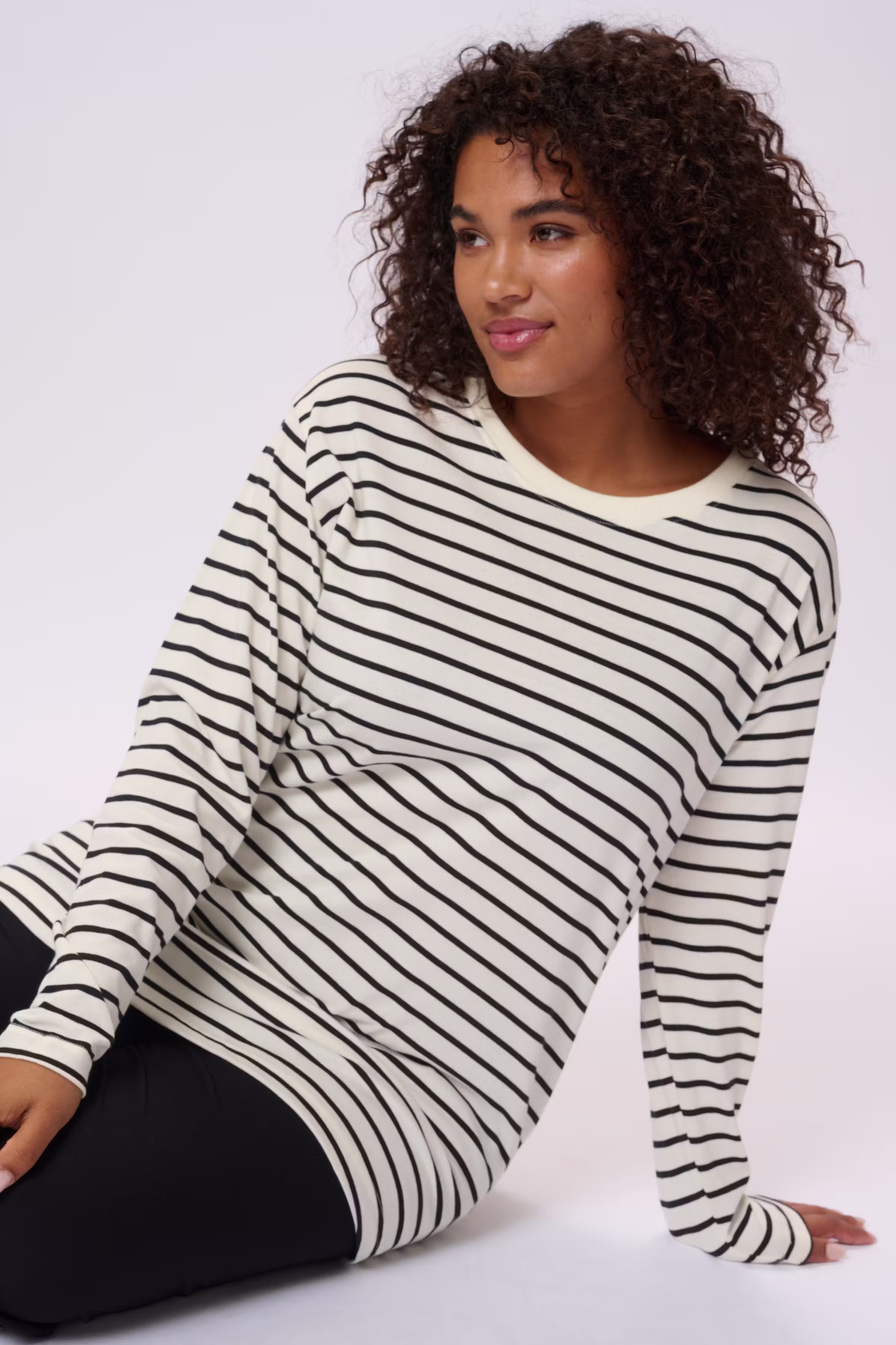 KCwinni Stribet Langærmet T-shirt LOOKBOOK DETAIL 10581775-104655